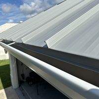 24ga 1.5" Mechanical Seam Buckskin  by Total Roofing System The Metal Roof Experts