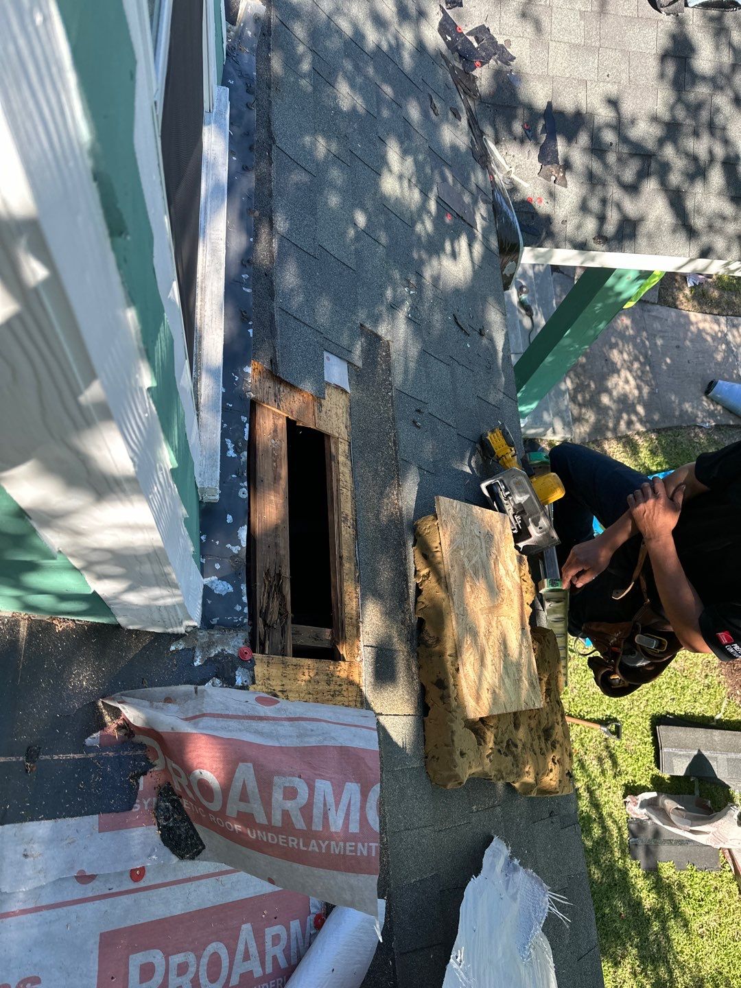 Residential Roofing Repair using Owen's Corning Duration (Lifetime) Shingles by Roof Repair Company