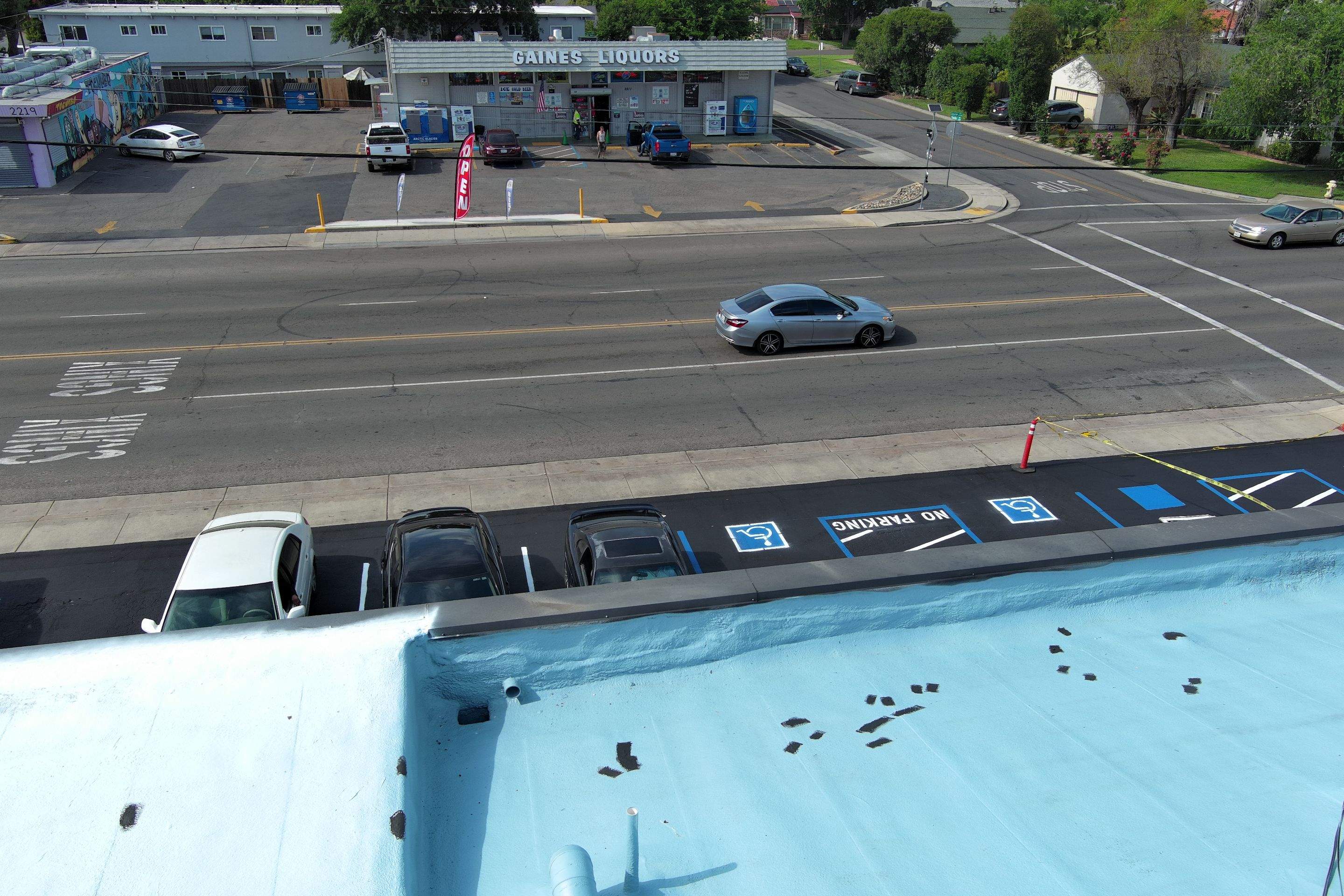 Foam Refurbish using Conklin Benchmark/PUMA XL coatings and spray foam by Straight Edge Roofing Inc