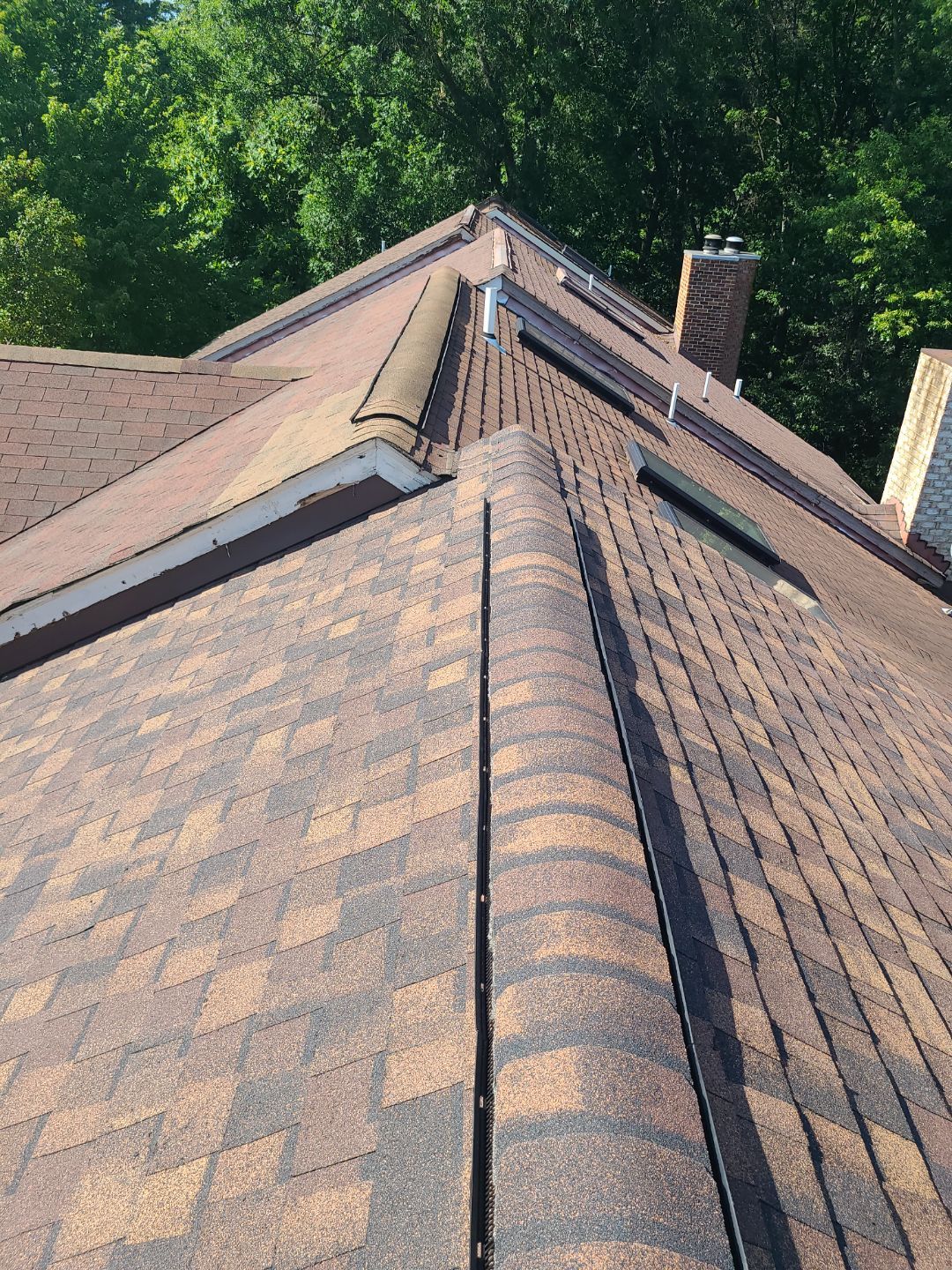 Alexandria: Roof Replacement with CertainTeed Landmark Pro in Max Def Burnt Sienna by RM Banning, Inc.