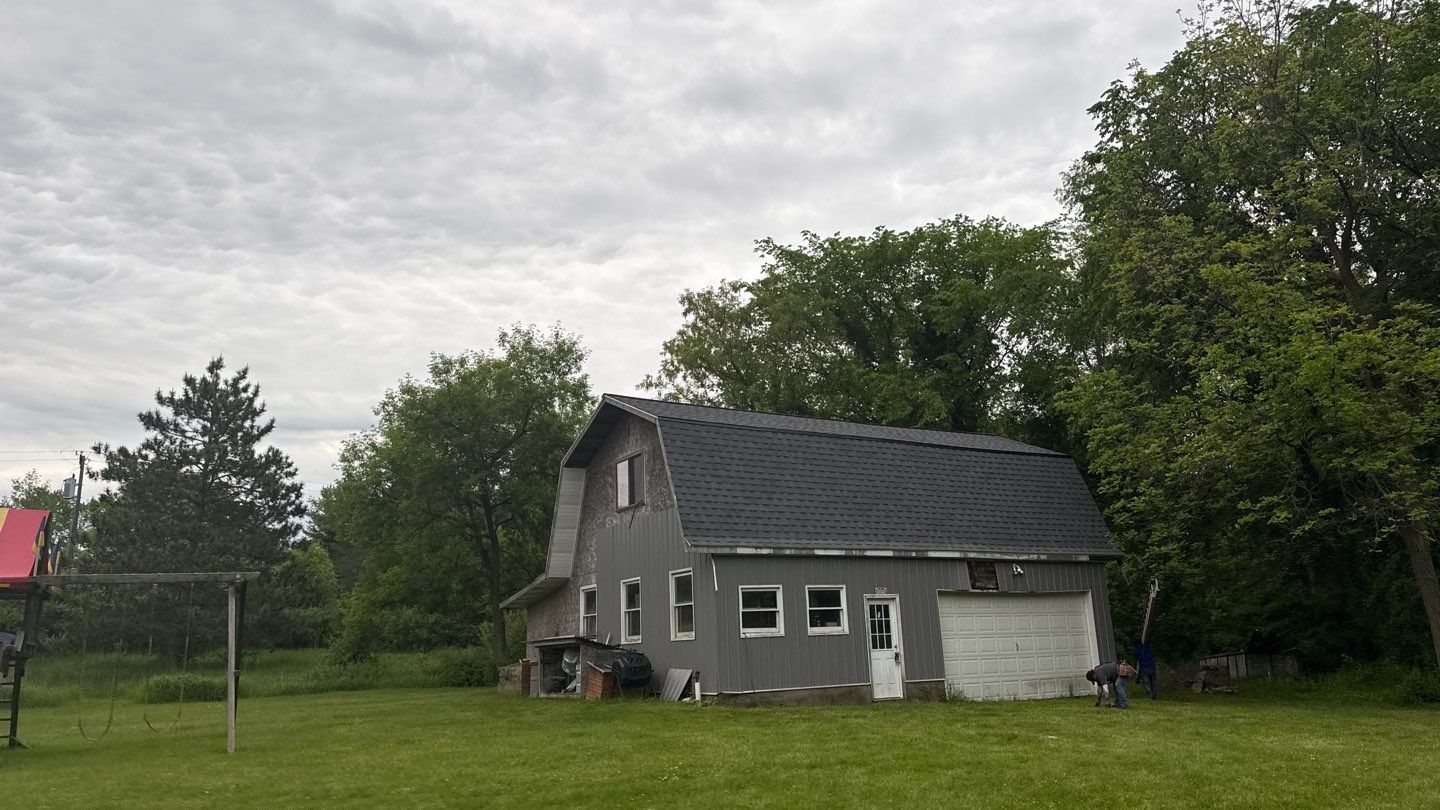 Roof Replacement using Atlas Pinnacle Pristine Pewter by 180 Contractors