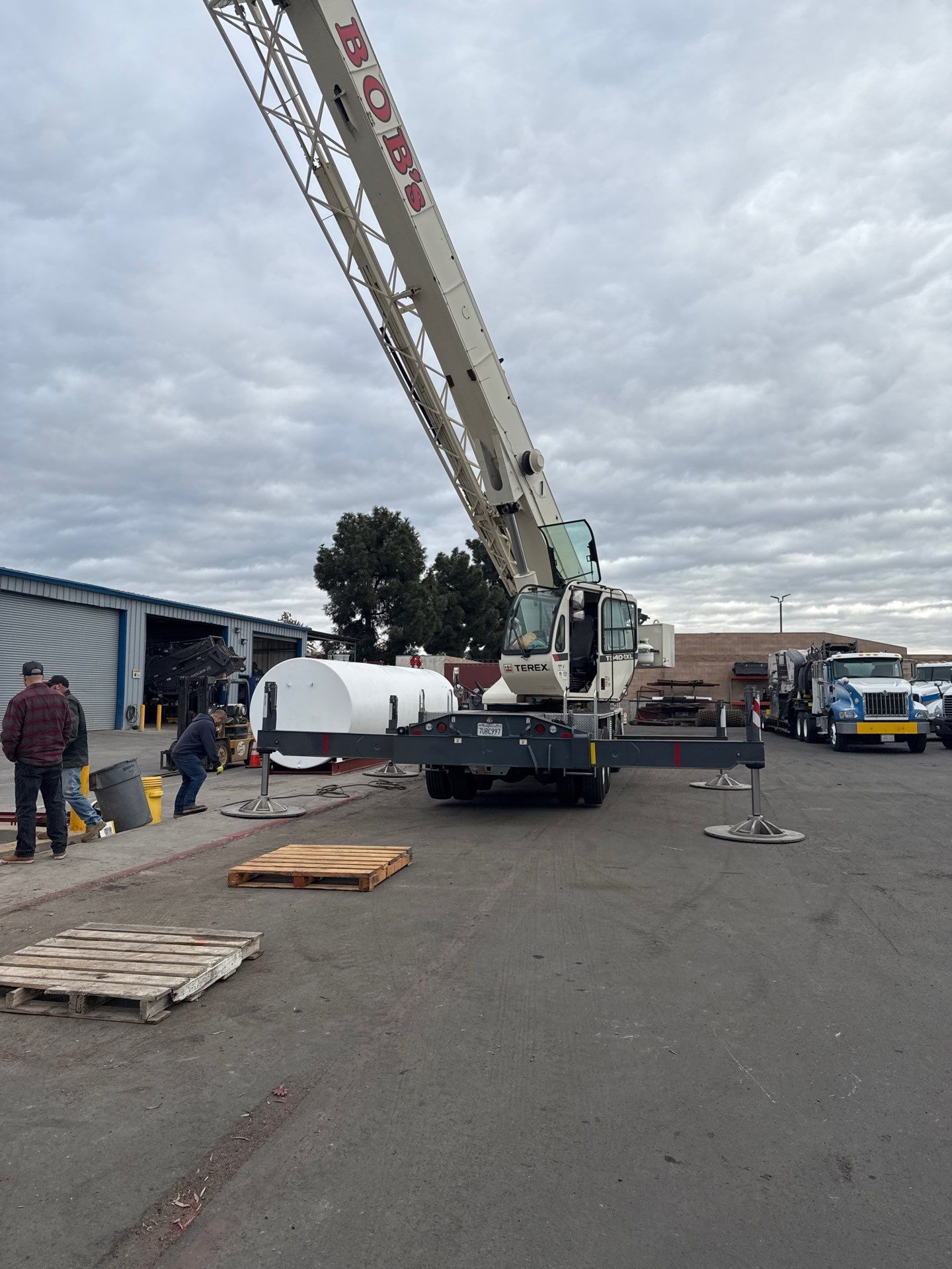 Outdoor Water Tank Installation & Piping Setup by Us Plumbing 