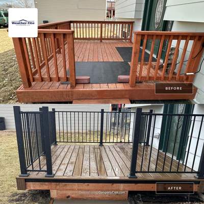 Deck Installation using Trex