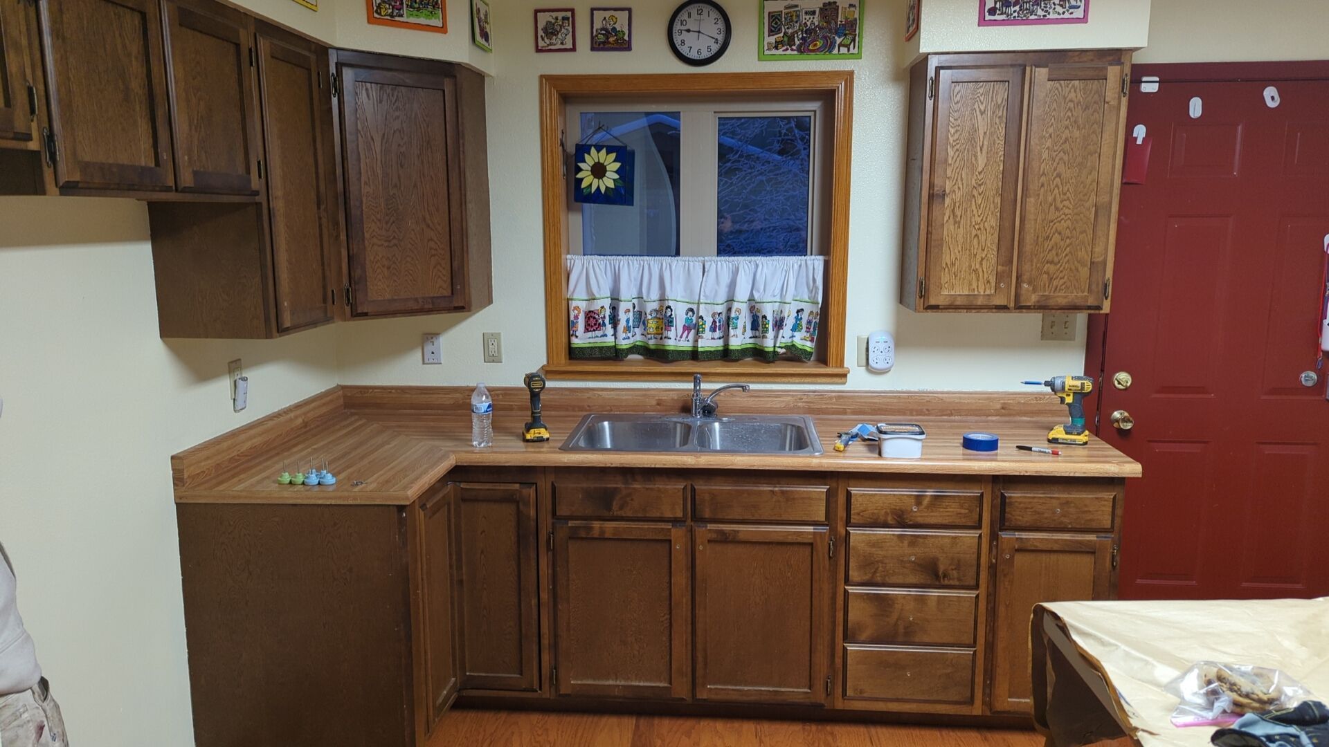 Kitchen & Bathroom Cabinet Repaint by Midnight Sun Painting