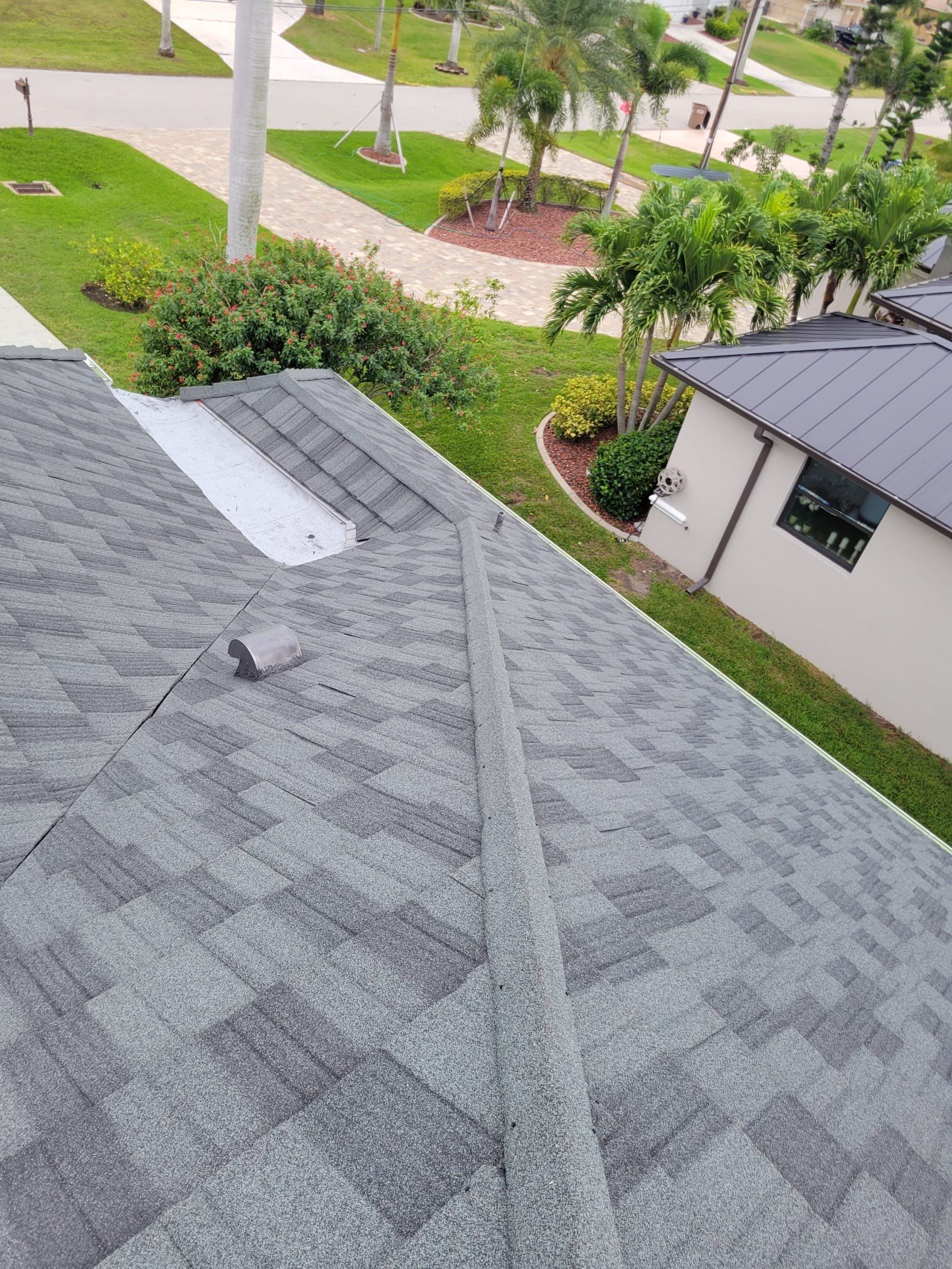 SW Cape Coral Stone Coated Steel Roof Installation by Four Peaks Roofing