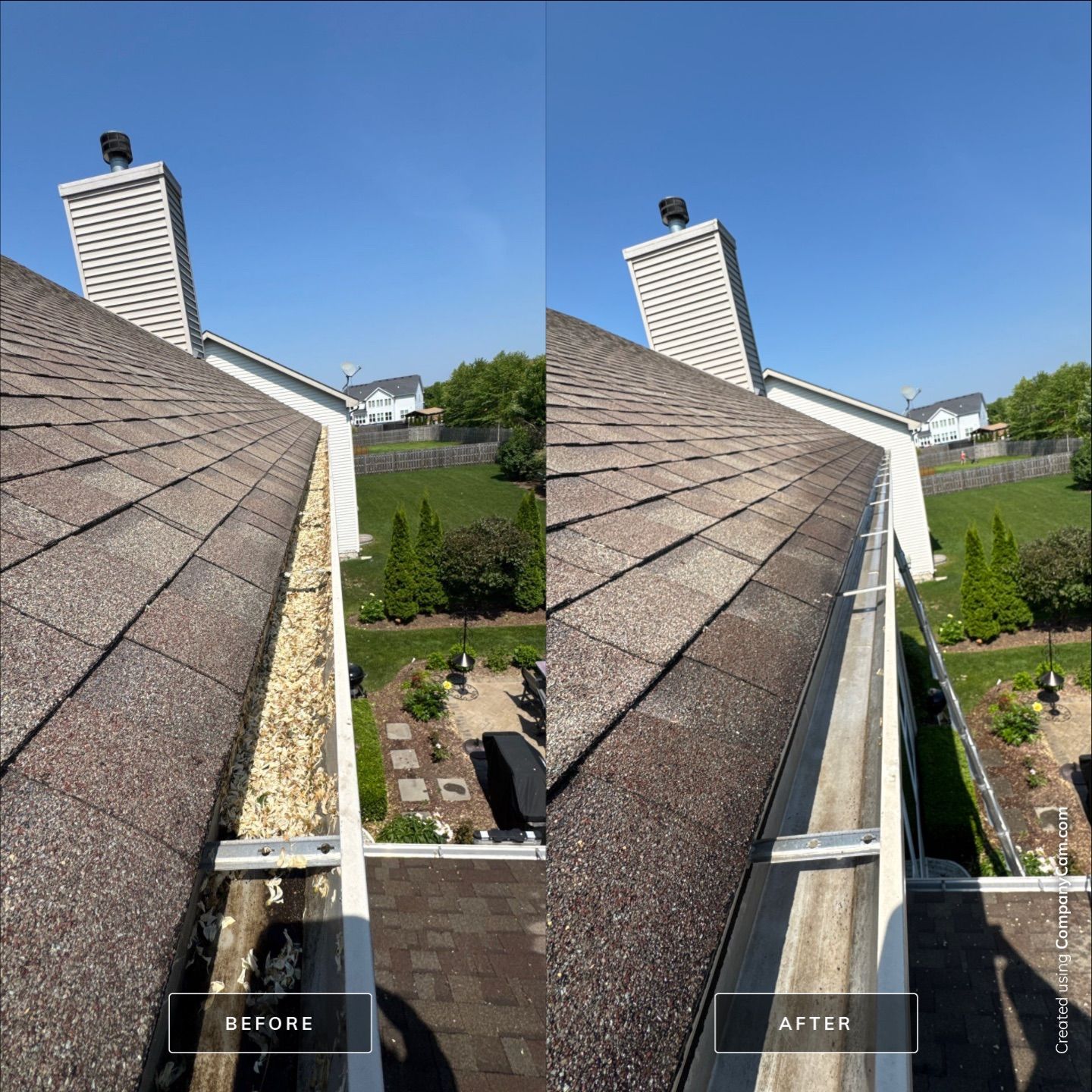 Project in Lake Villa by Simmons Power & Soft Washing