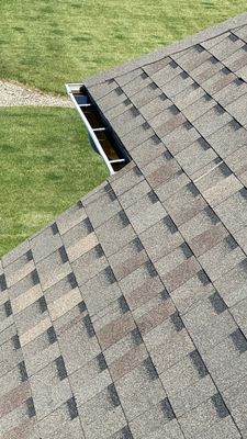 Turtle Shell gutter protection installation in Oswego, IL 60543, photograph 4
