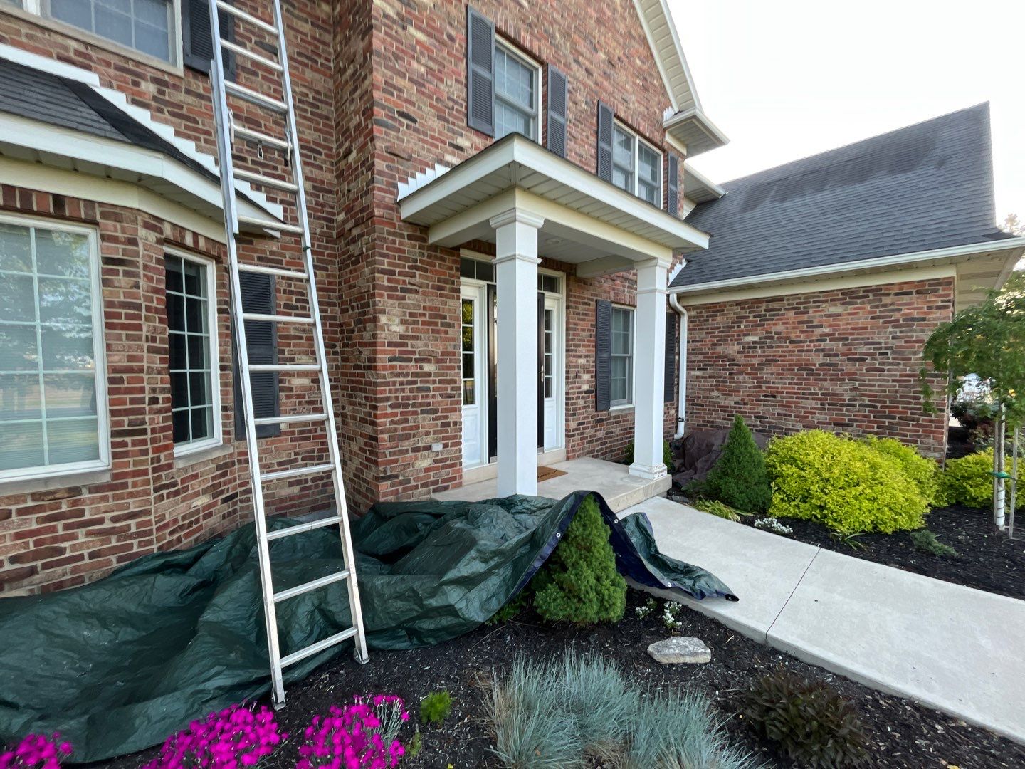 Residential Roofing Installation using GAF Timberline HDZ Charcoal by Nitro Roofing and Construction