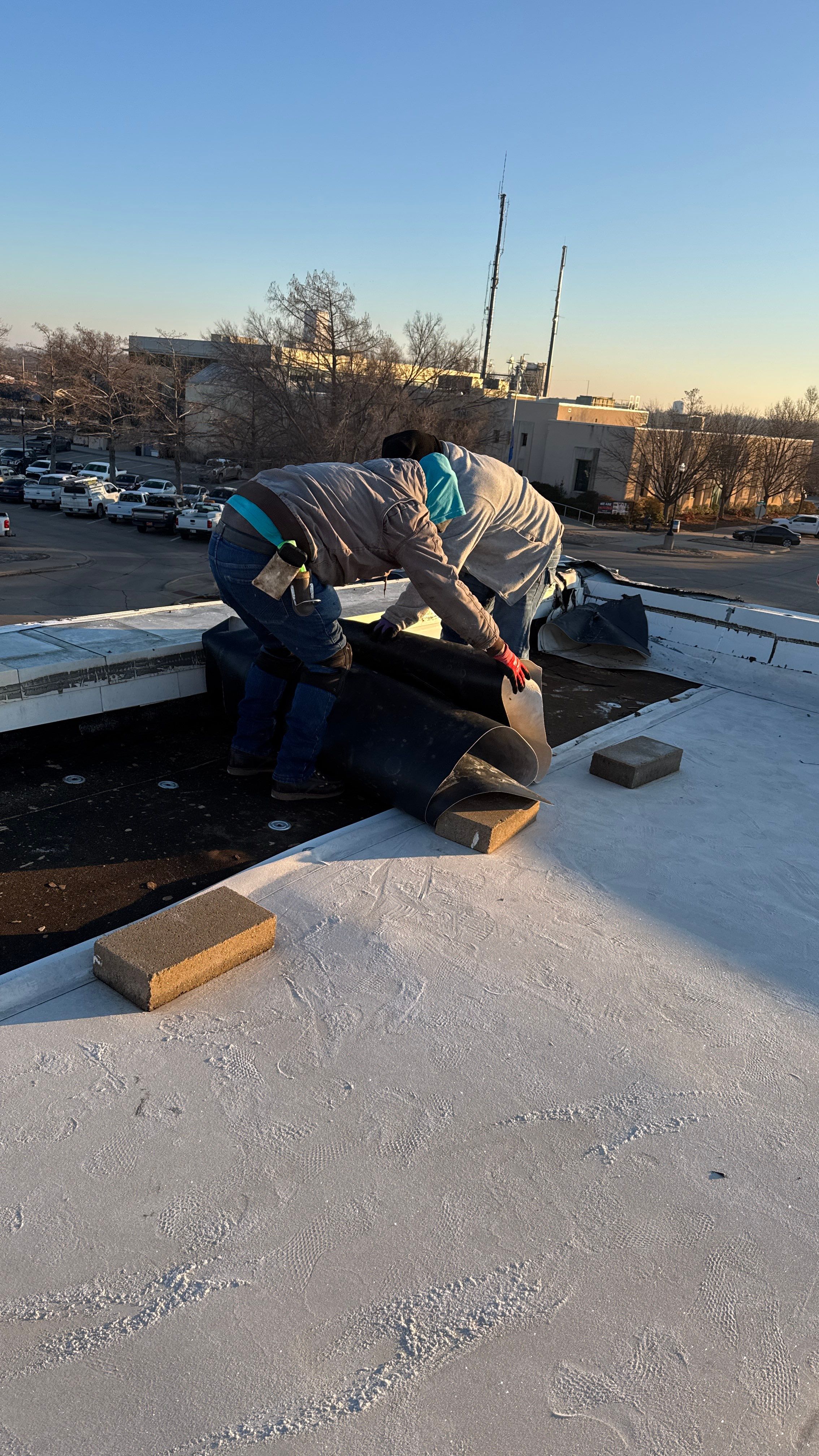 TPO by Frontline Roofing and Construction