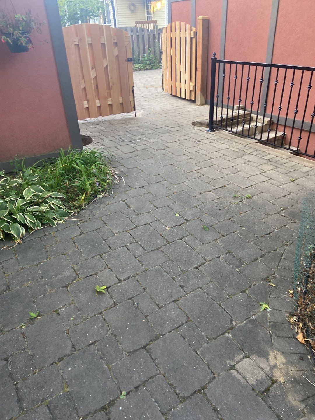 Brick paver clean, sand and seal.  using Surebond SB-1300 by Northern Power Washing LLC.
