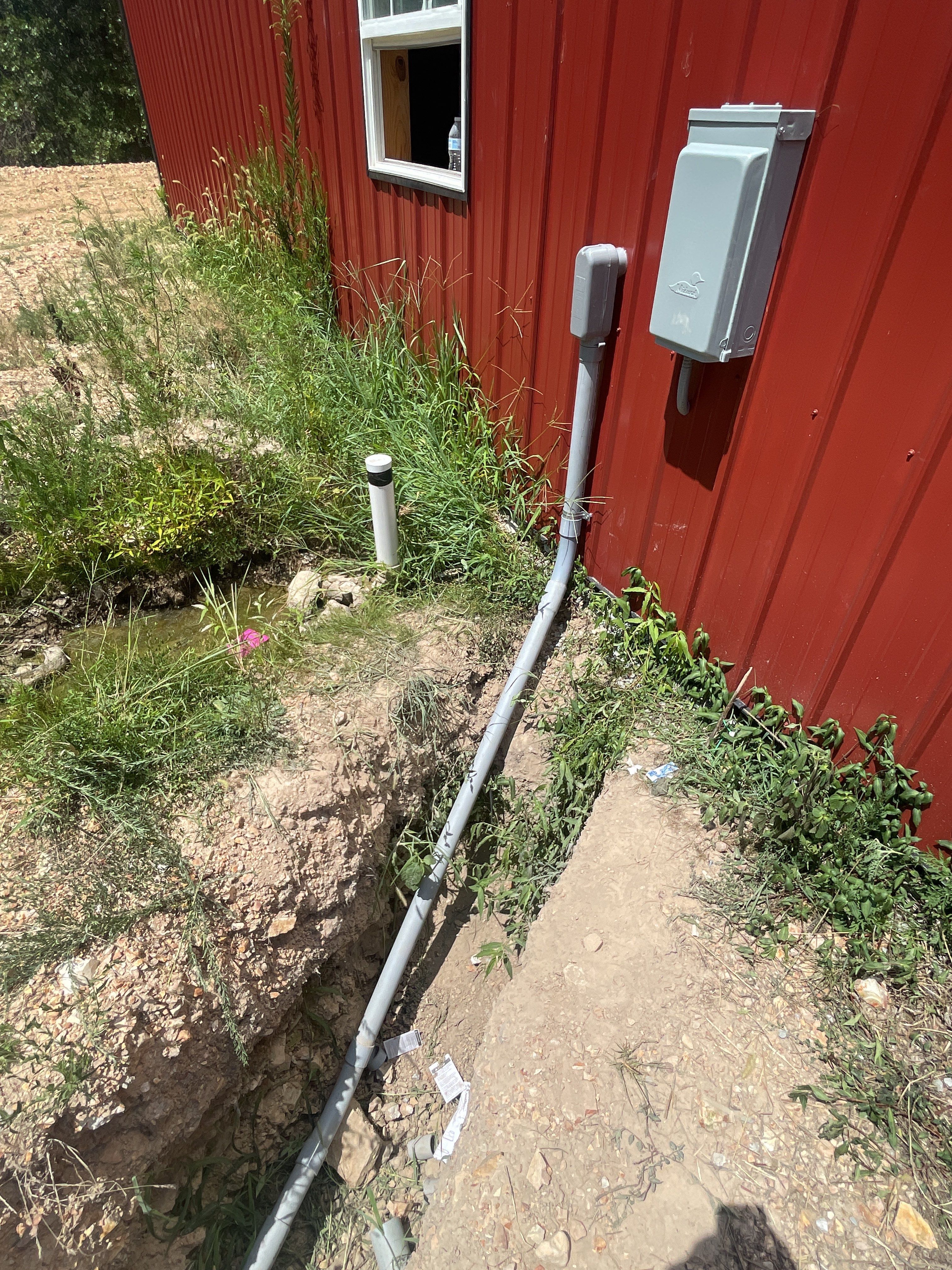 Electrical Service to Metal Building by Argent Electric LLC