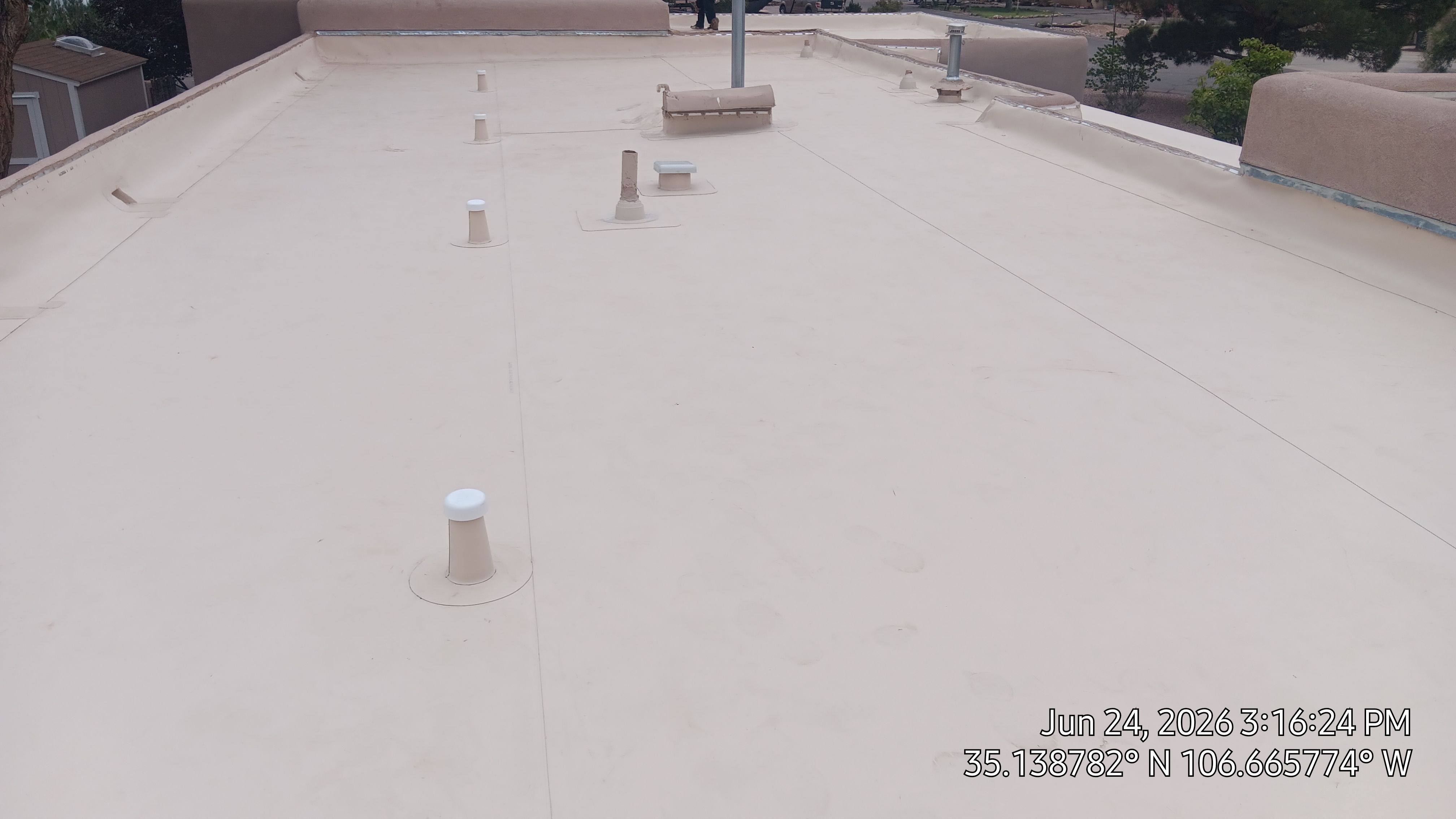 TPO Membrane Roof Replacement for Los Ranchos De Albuquerque Residence by Doyle Roof Masters Inc