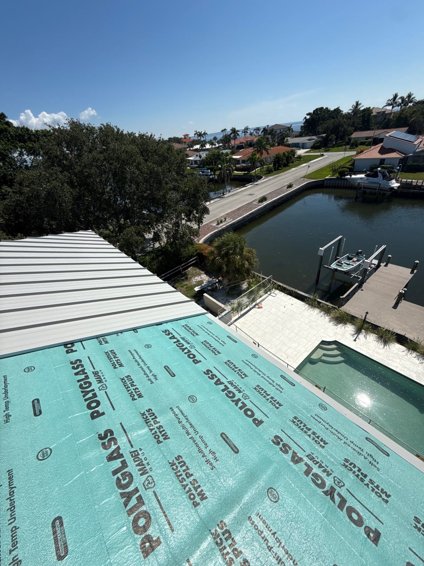 Project in St. Petersburg 33703 by Mitchell Roofing Company LLC