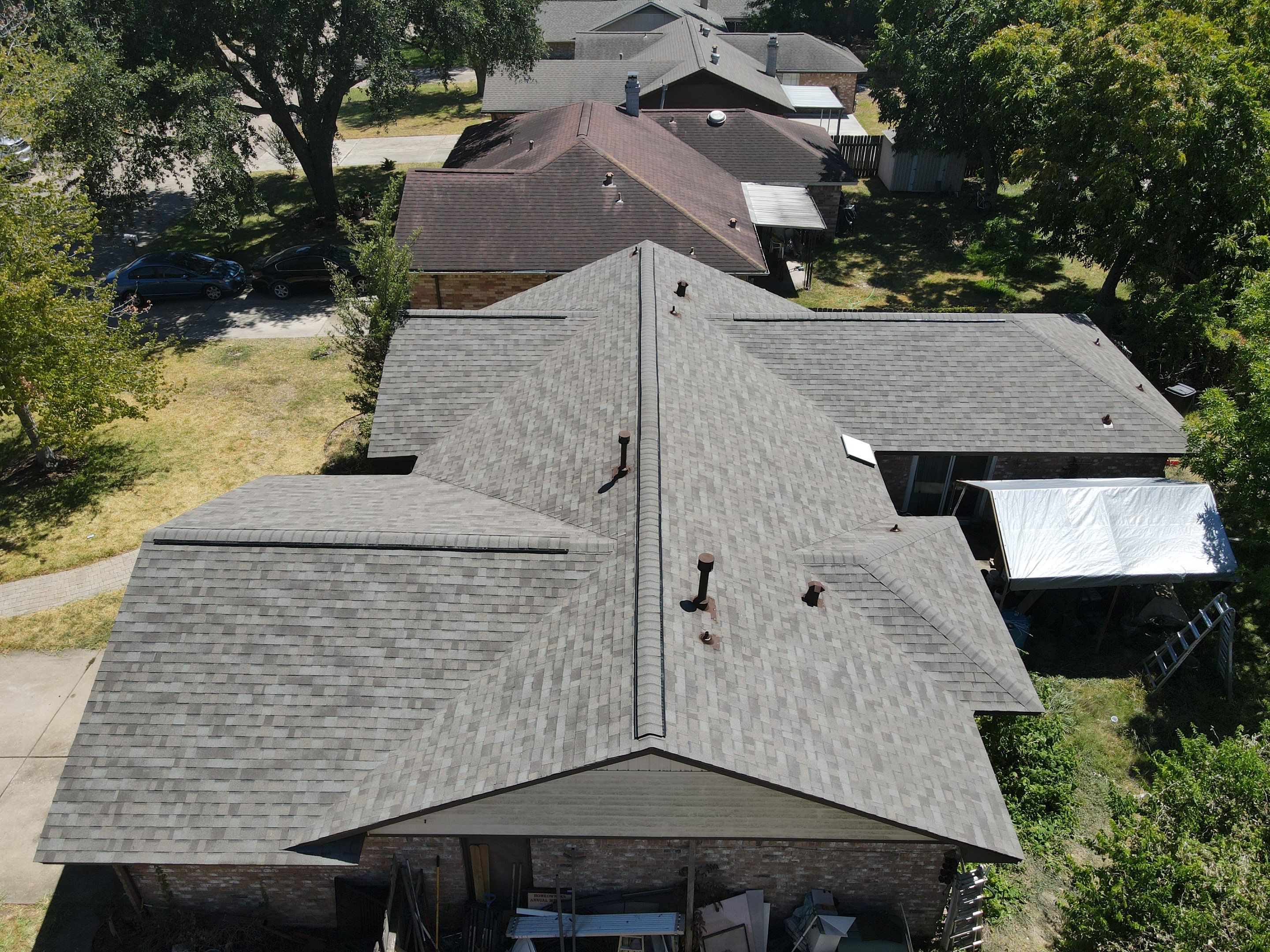 Residential Roofing Installation using Owen's Corning by Roof Concepts Construction