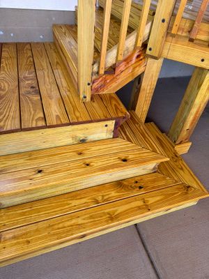 Deck using Wood Sealant