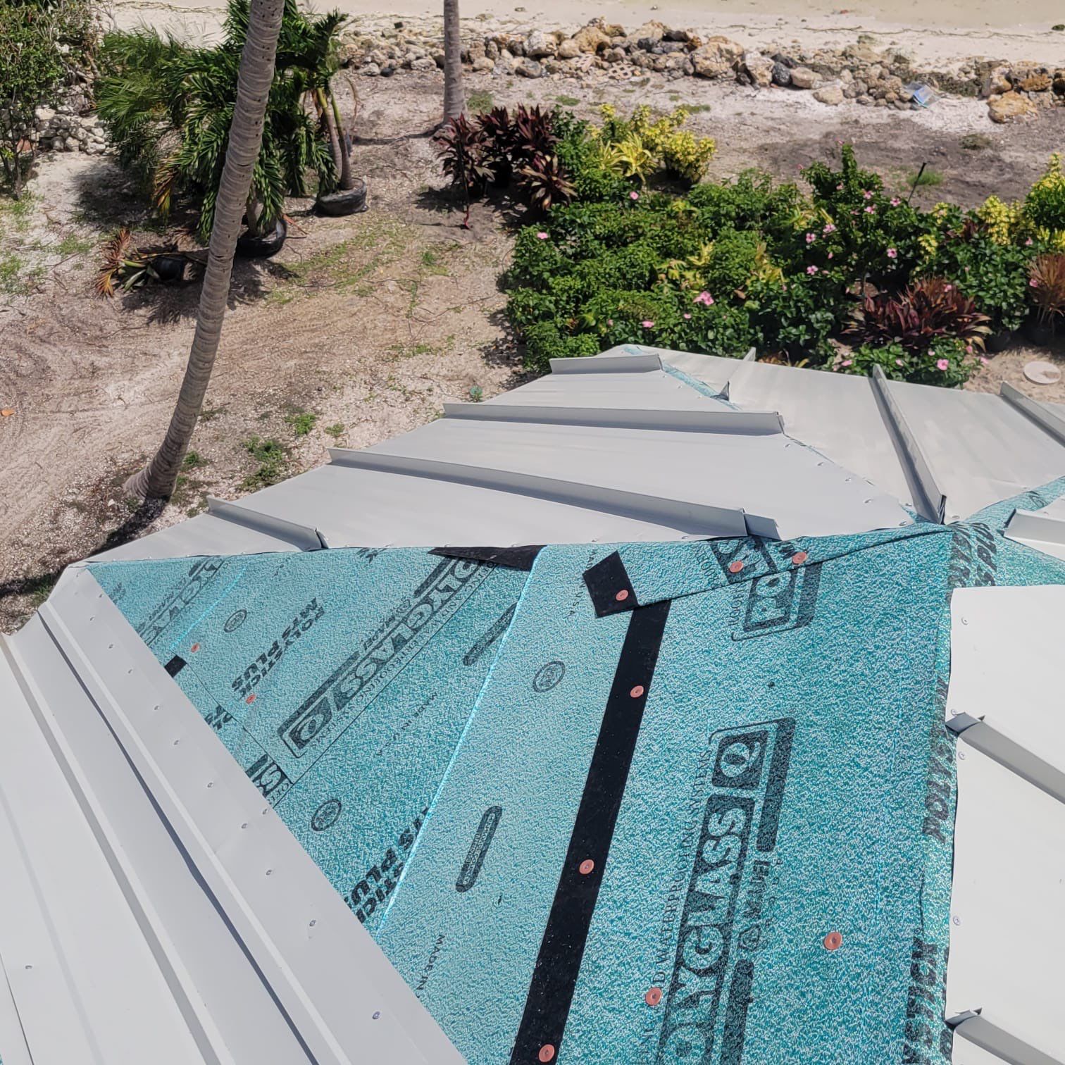 Sanibel Island Standing Seam Roof Replacement by Four Peaks Roofing