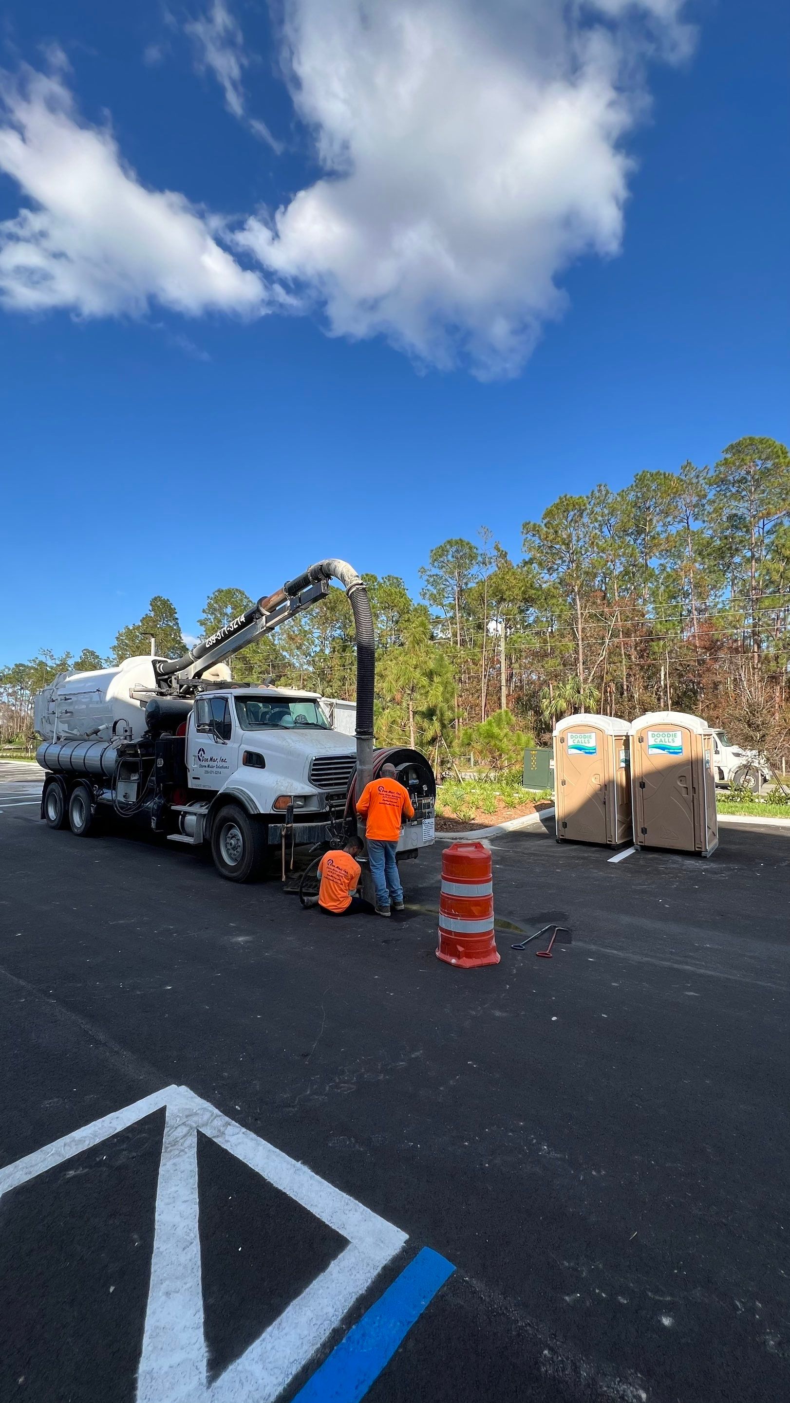 New Construction Condo Community Stormwater System Maintenance  by APS Power & Water