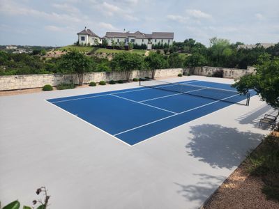 Tennis Court in South Austin