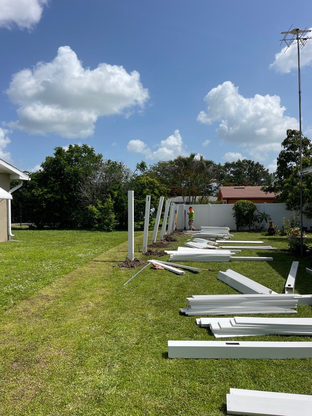 North Port, FL 6ft. White Vinyl Privacy Fence by Asap fence and gates, LLC