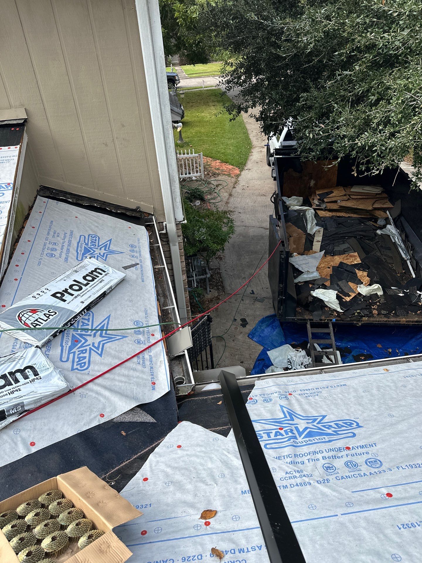 Project in Lake Jackson by Motion Roofing