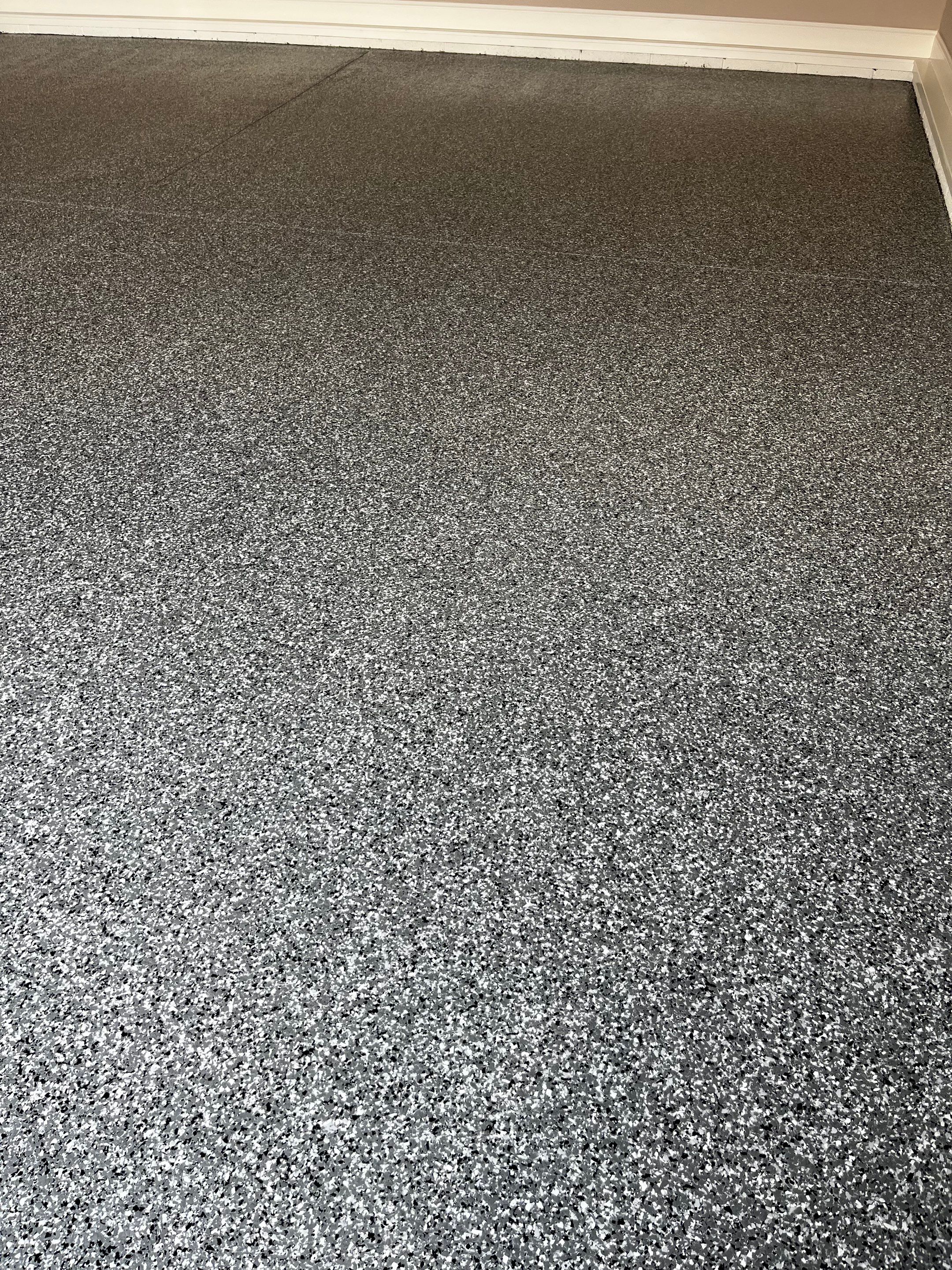 Garage Floor Coating using Wombat by My Garage Floor Guys