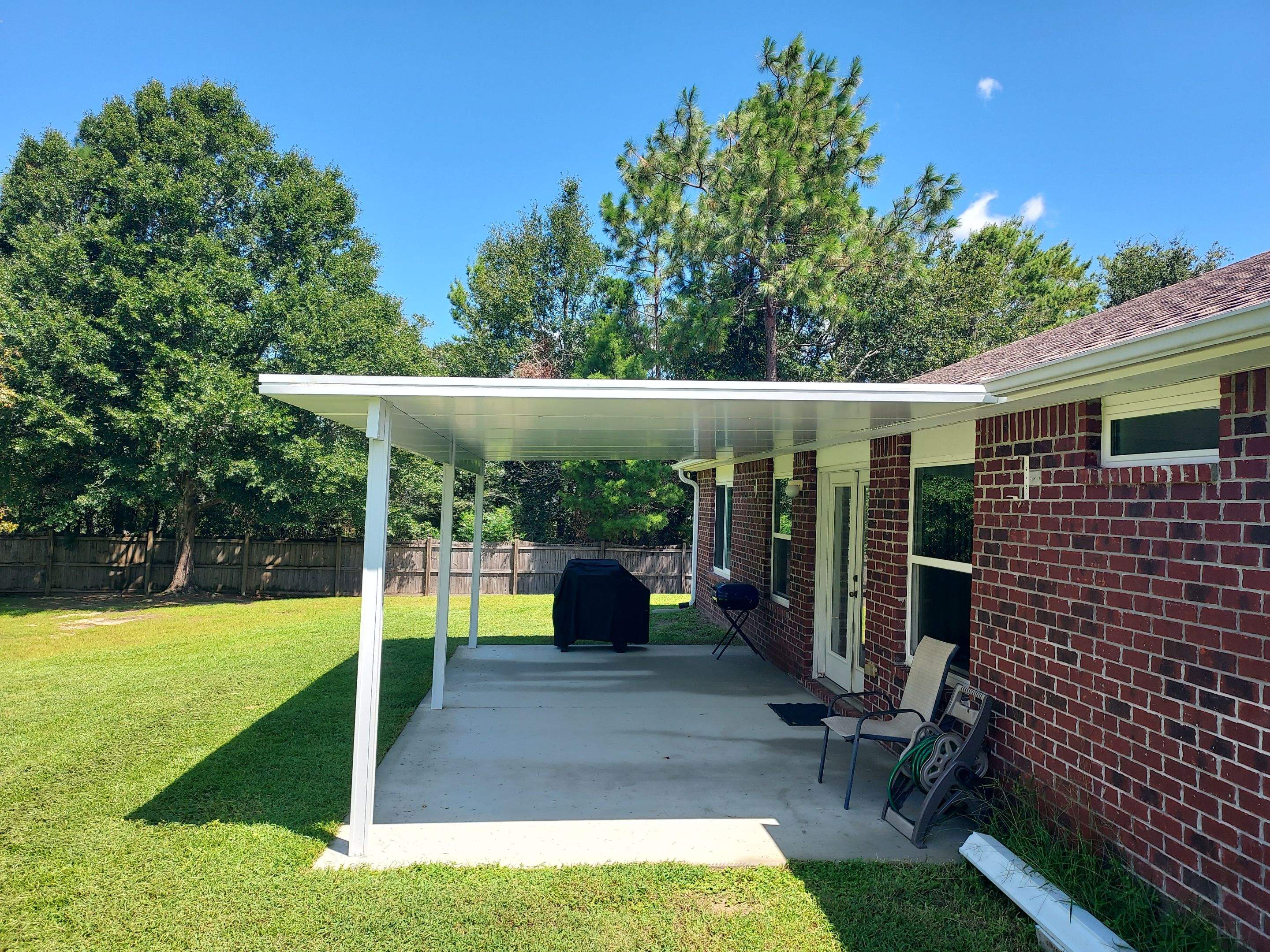 Patio Cover using Colorbeam by Titan Sunrooms