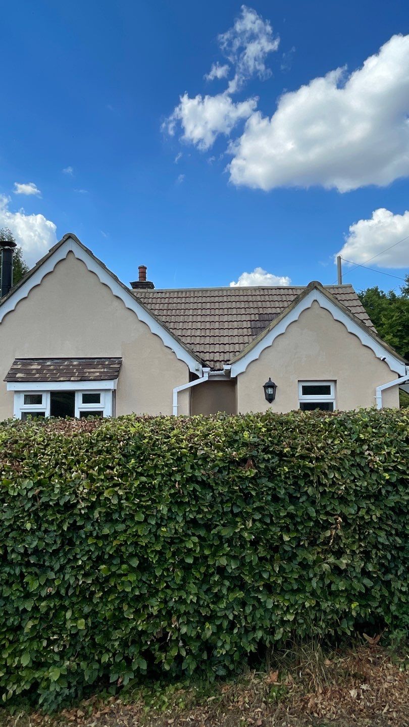 Roof Clean  - Moss Removal - Gutter Clean using Honda 15lpm Low Pressure Washing Machine by Ges Exterior Cleaning ltd
