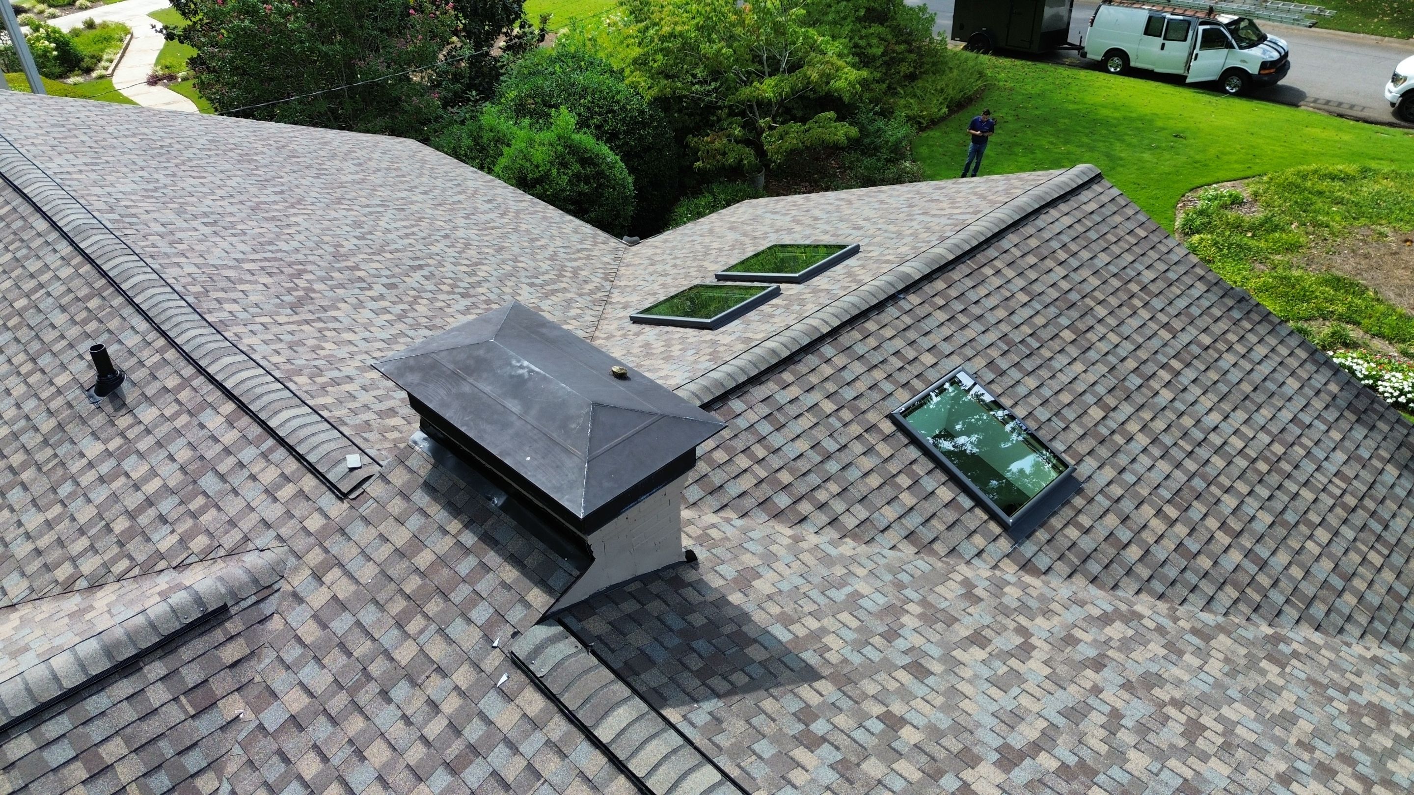 Atlanta, GA Roof Replacement CertainTeed Landmark Pro Max Def Weathered Wood by Reset Roofing