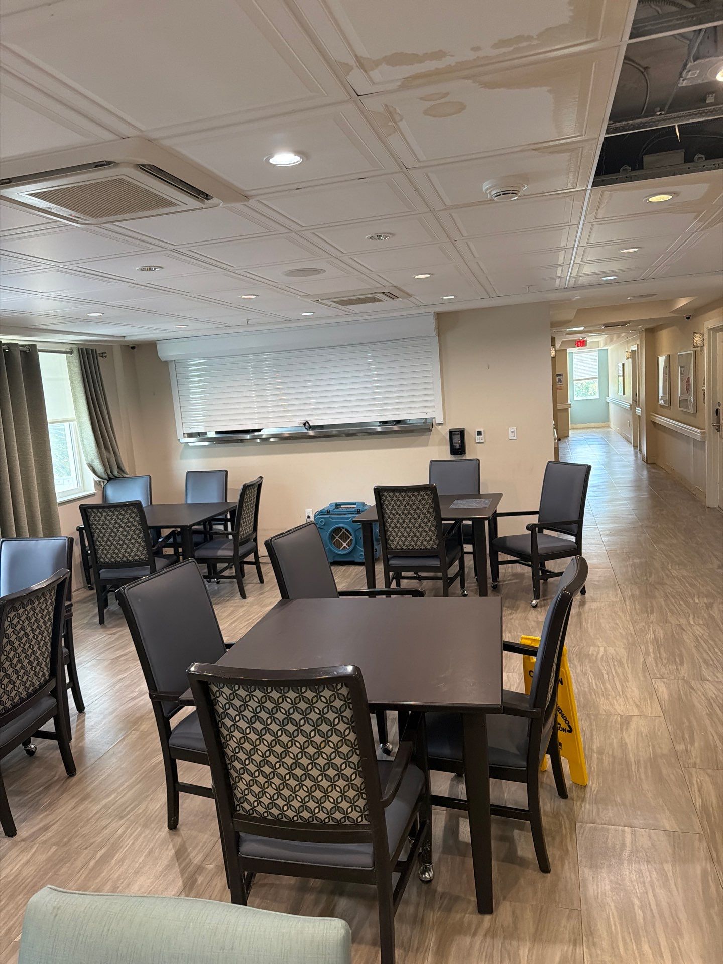 Commercial Water Damage Mitigation and Floor Drying in Boynton Beach by SuperClean
