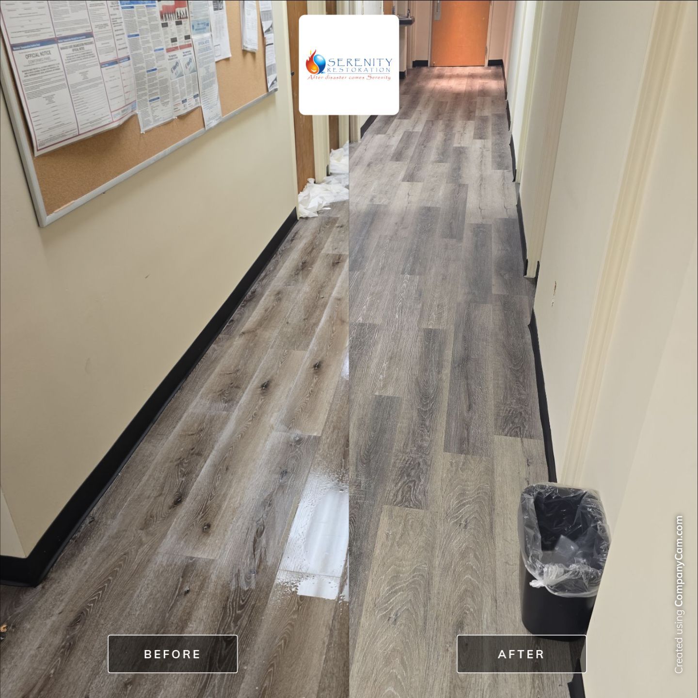 Commercial Flooding by Serenity Restoration