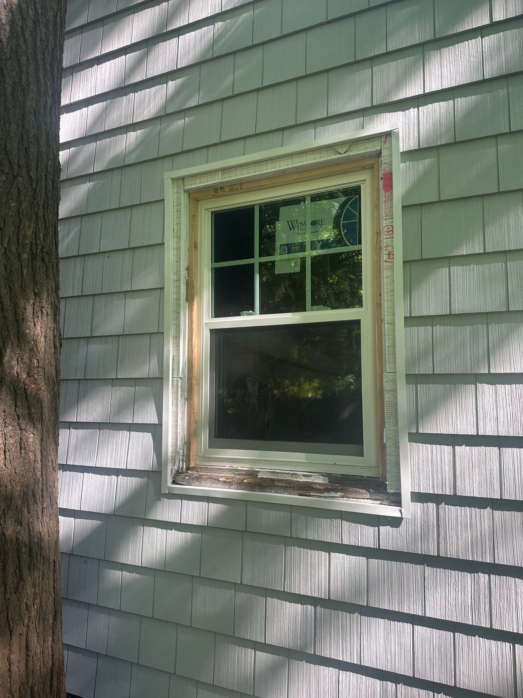 Siding Installation using Certainteed Cedar Impressions Sterling Gray by A Plus Exterior