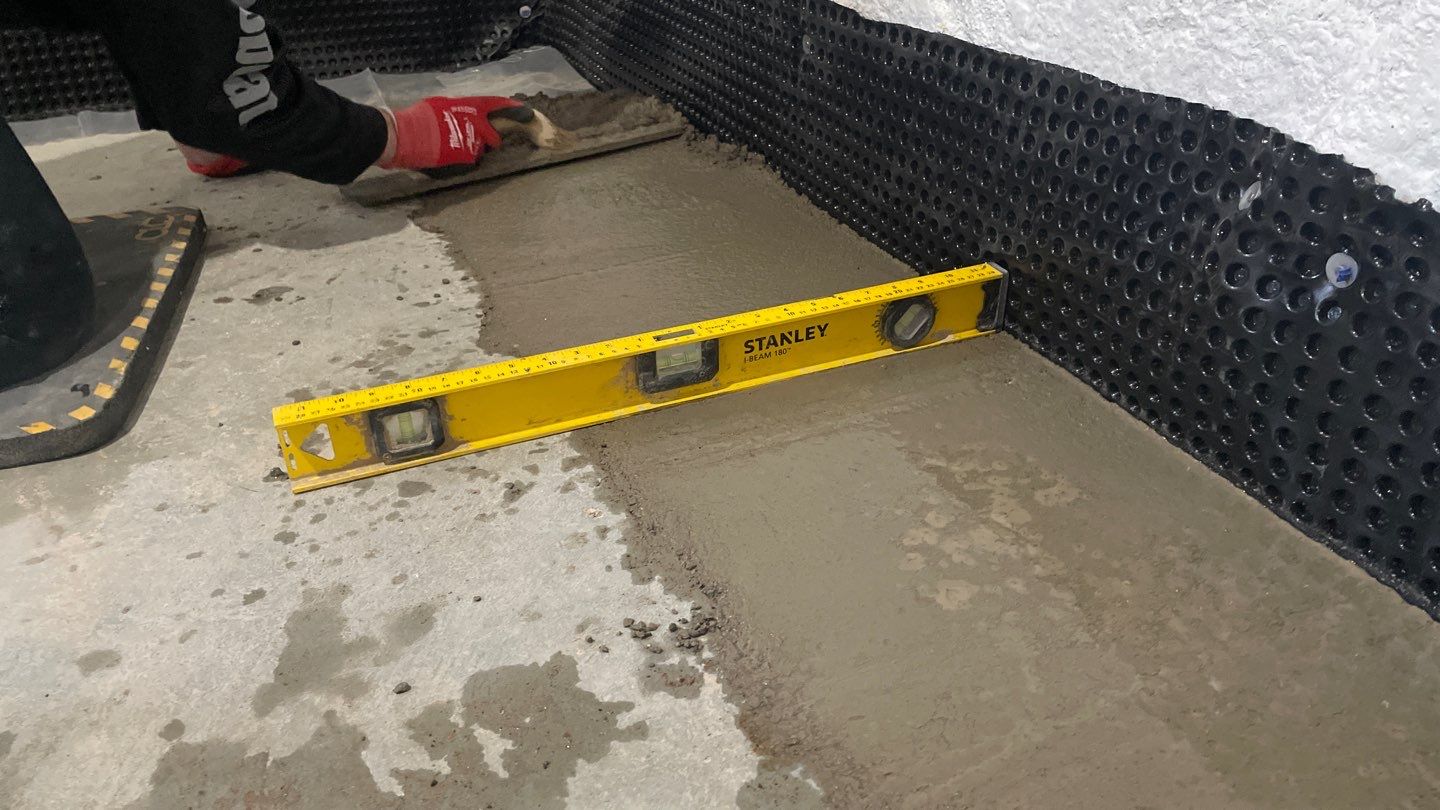 Interior Drain Tile & Wall Drainage in Northeast Minneapolis by Waterproofing Northeast