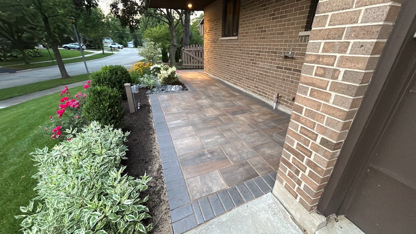 Brick paver clean, sand and seal. using Surebond SB-1300 by Northern Power Washing LLC.