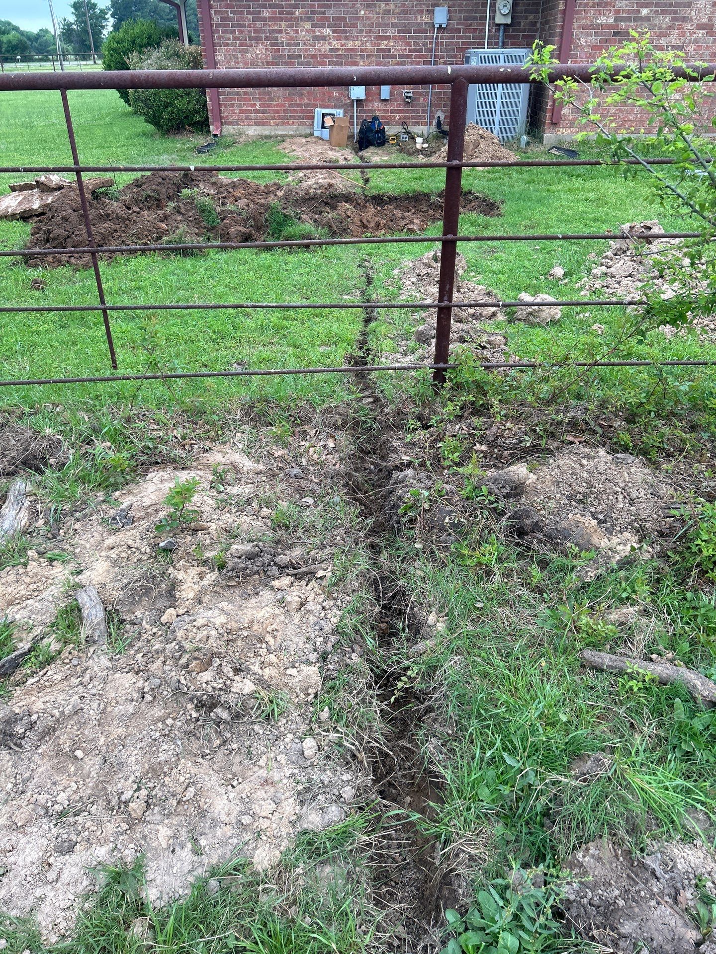 Septic Install Project in Eustace by Rub-A-Dub Plumbing