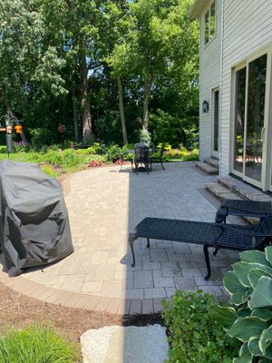 Patio and stepper cleaning