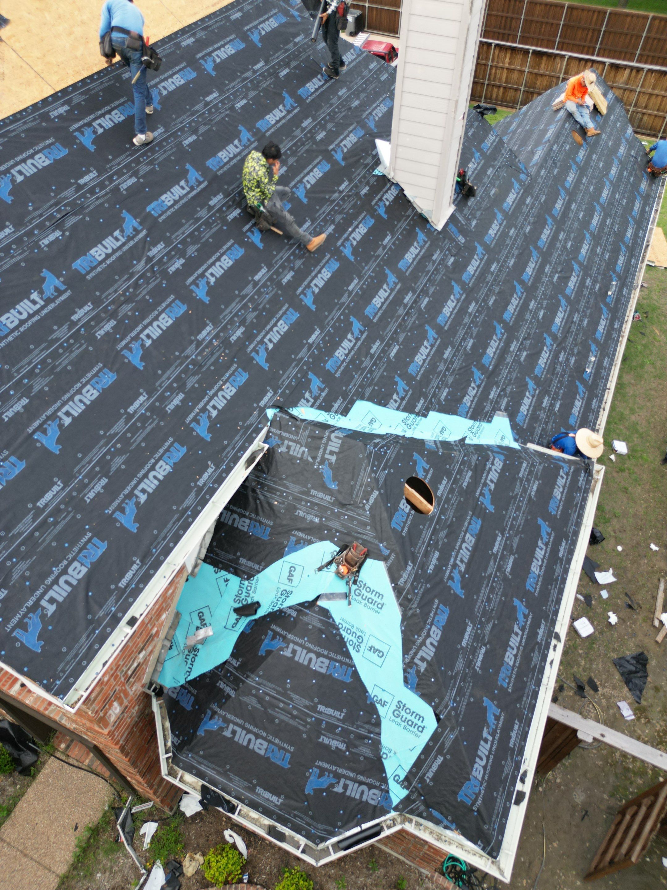 Project in Wylie by Rhino Roofing and General Contracting, LLC