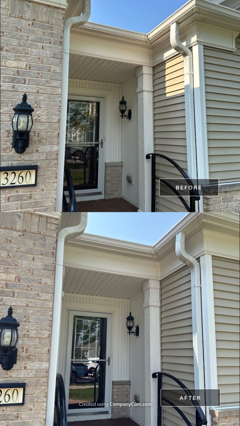 Project in Mundelein by Simmons Power & Soft Washing