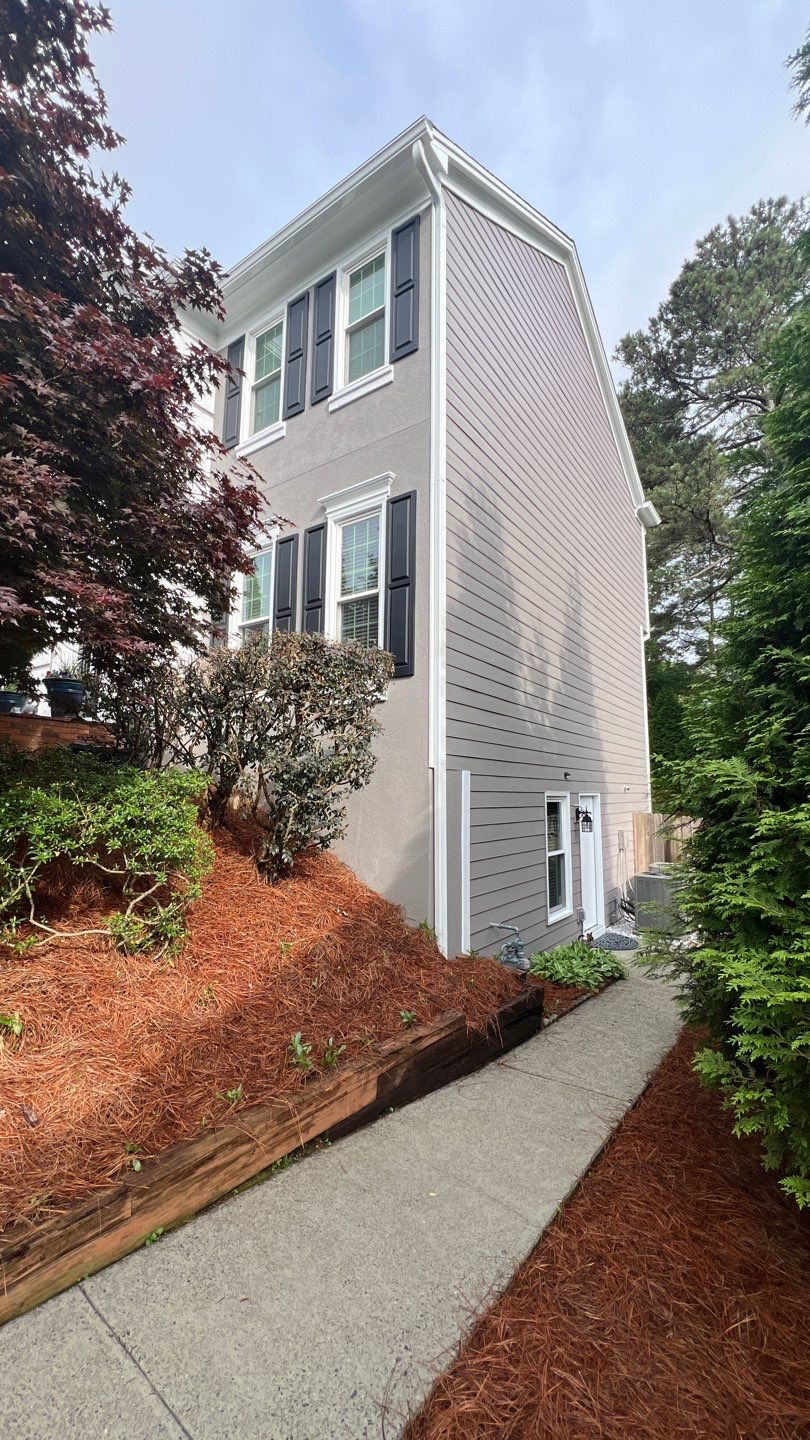 Full Exterior Siding Replacement and Custom Deck in Johns Creek by Swift Home Renovations 