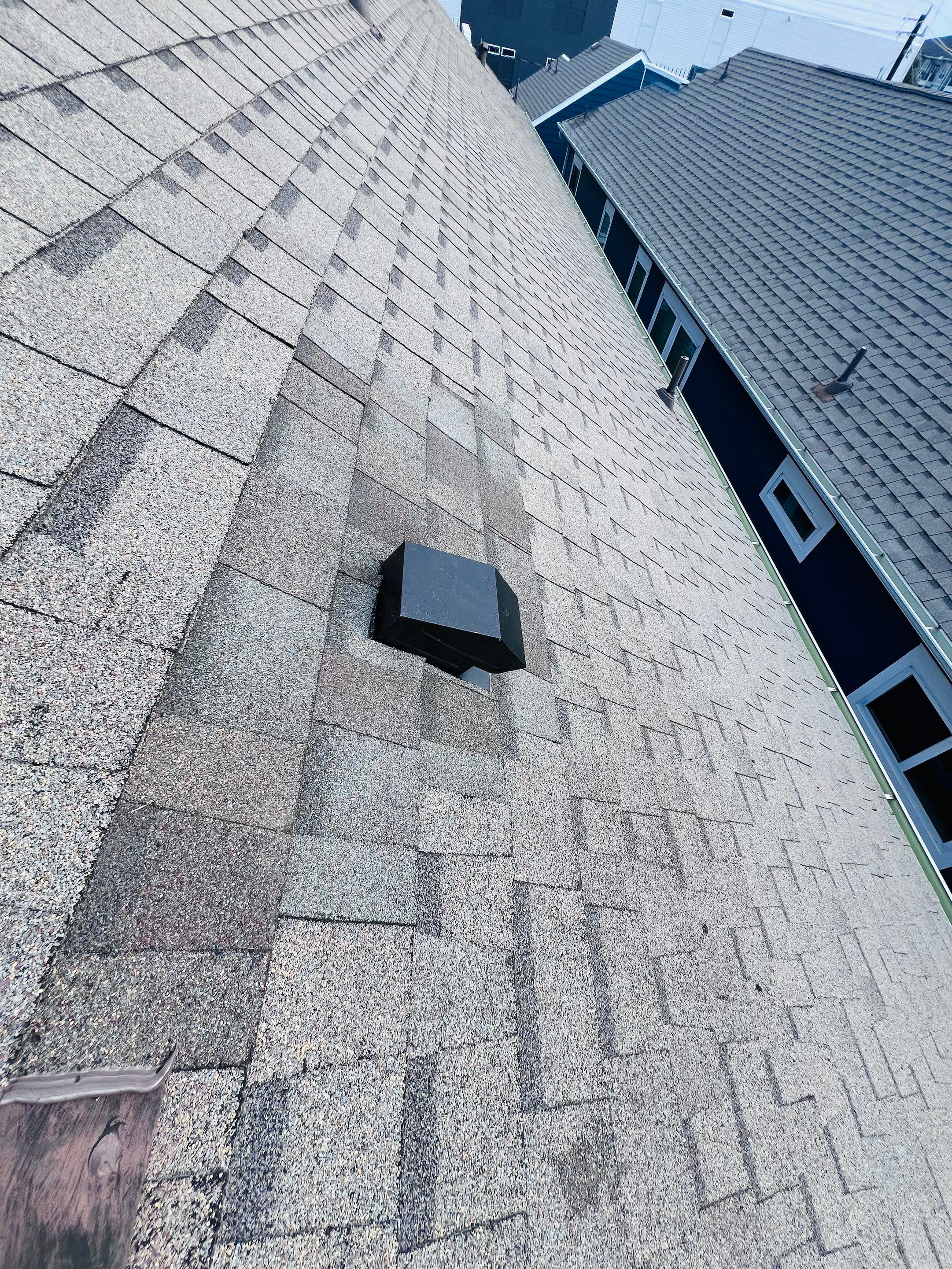 Hail Damage using Owen's Corning Duration (Lifetime) Shingles by Roof Repair Company