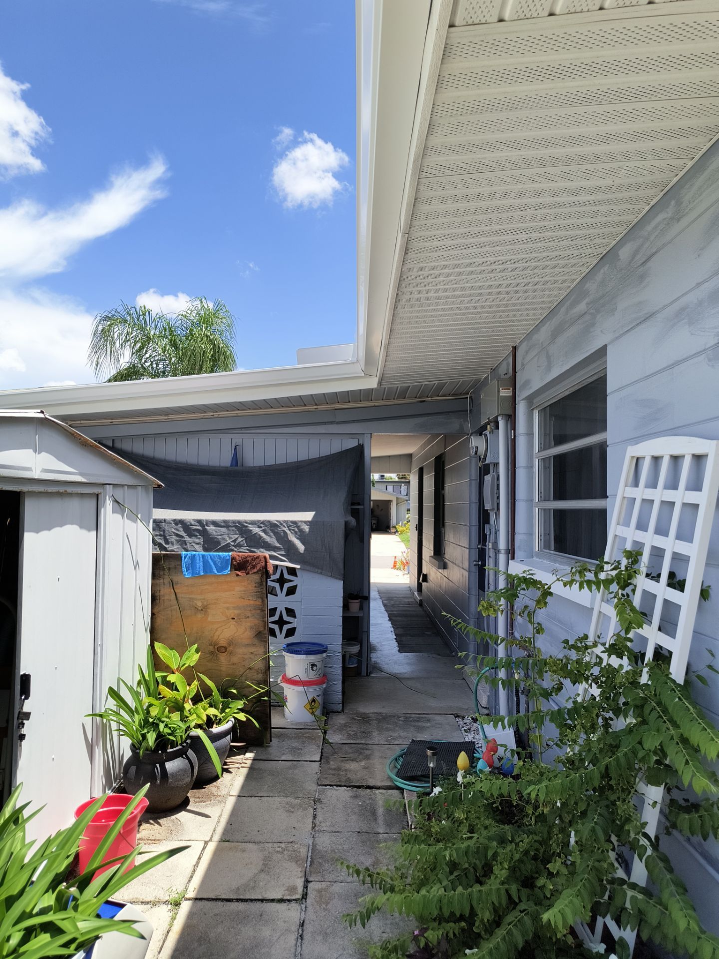 Residential Gutter Upgrade in Sarasota FL by Gutter Professors