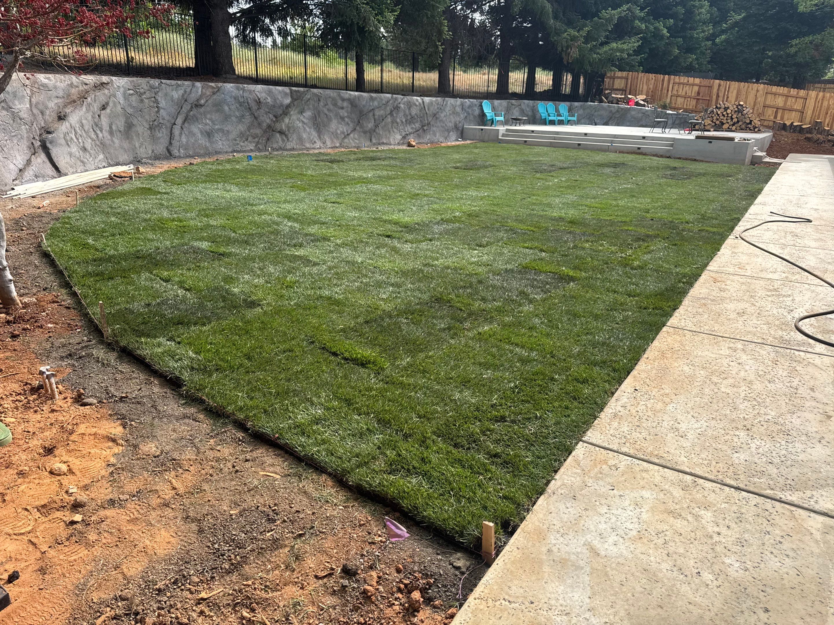 Project in Camino by A - G Sod Farms