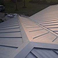 24ga 1" Nail-Strip Mill Finish by Total Roofing System The Metal Roof Experts