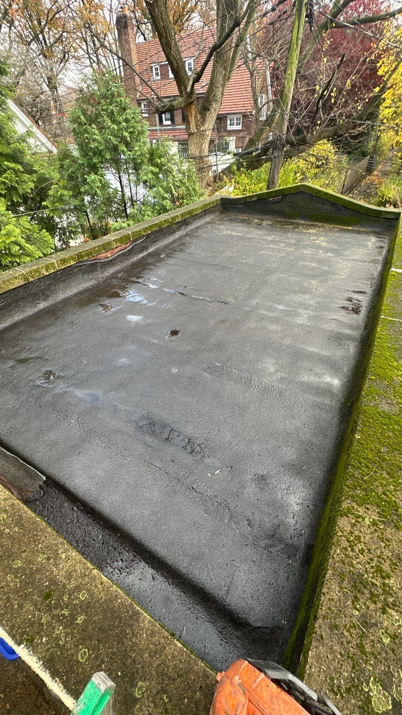 Flat Roof Revival in Forest Hills, Queens by Above All Gutters 