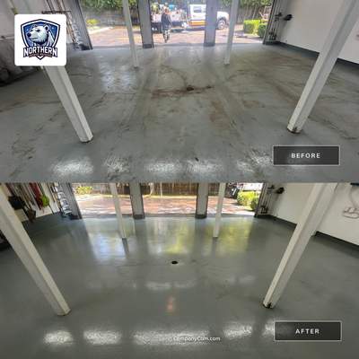 Garage Floor Cleaning