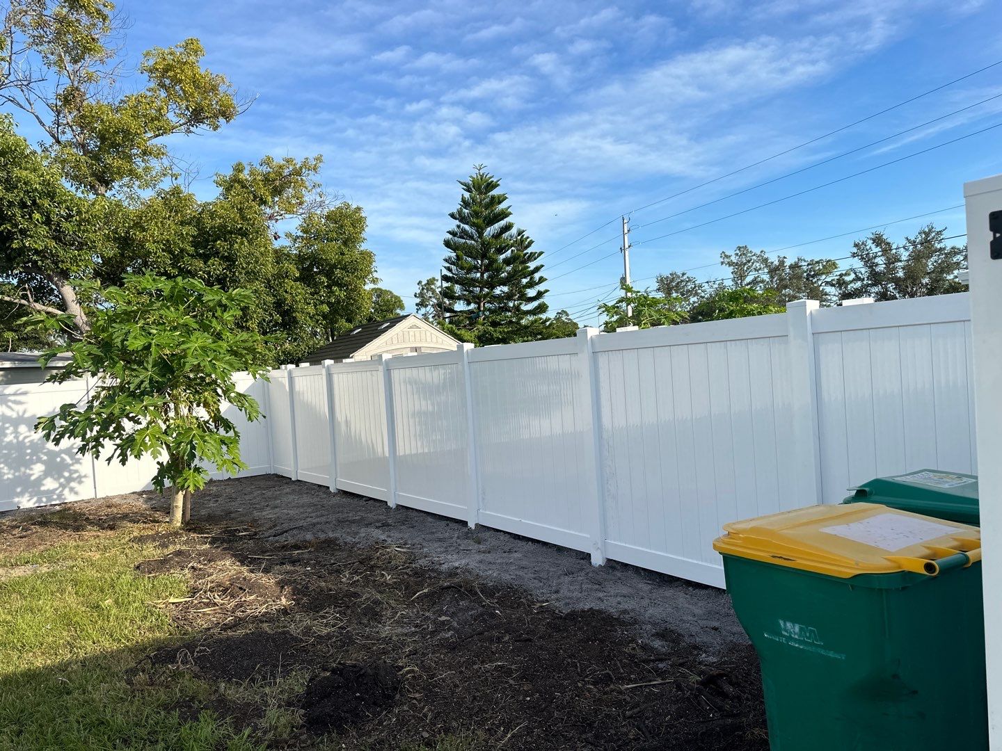 Vinyl Fence Installation using Vinyl Privacy Fence  by Asap fence and gates, LLC