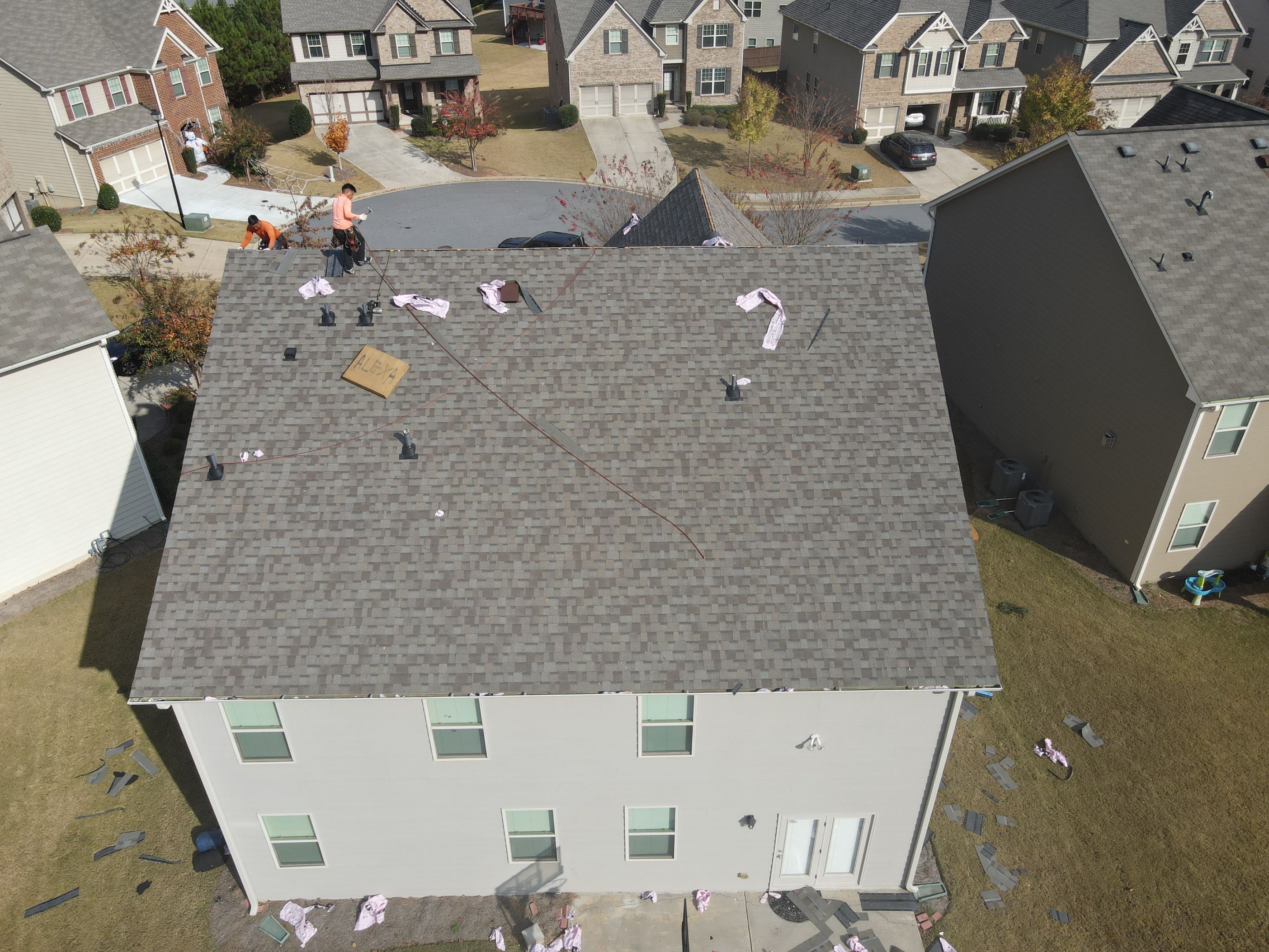 Residential Roofing Installation using Owens Corning by Inspector Roofing and Restoration