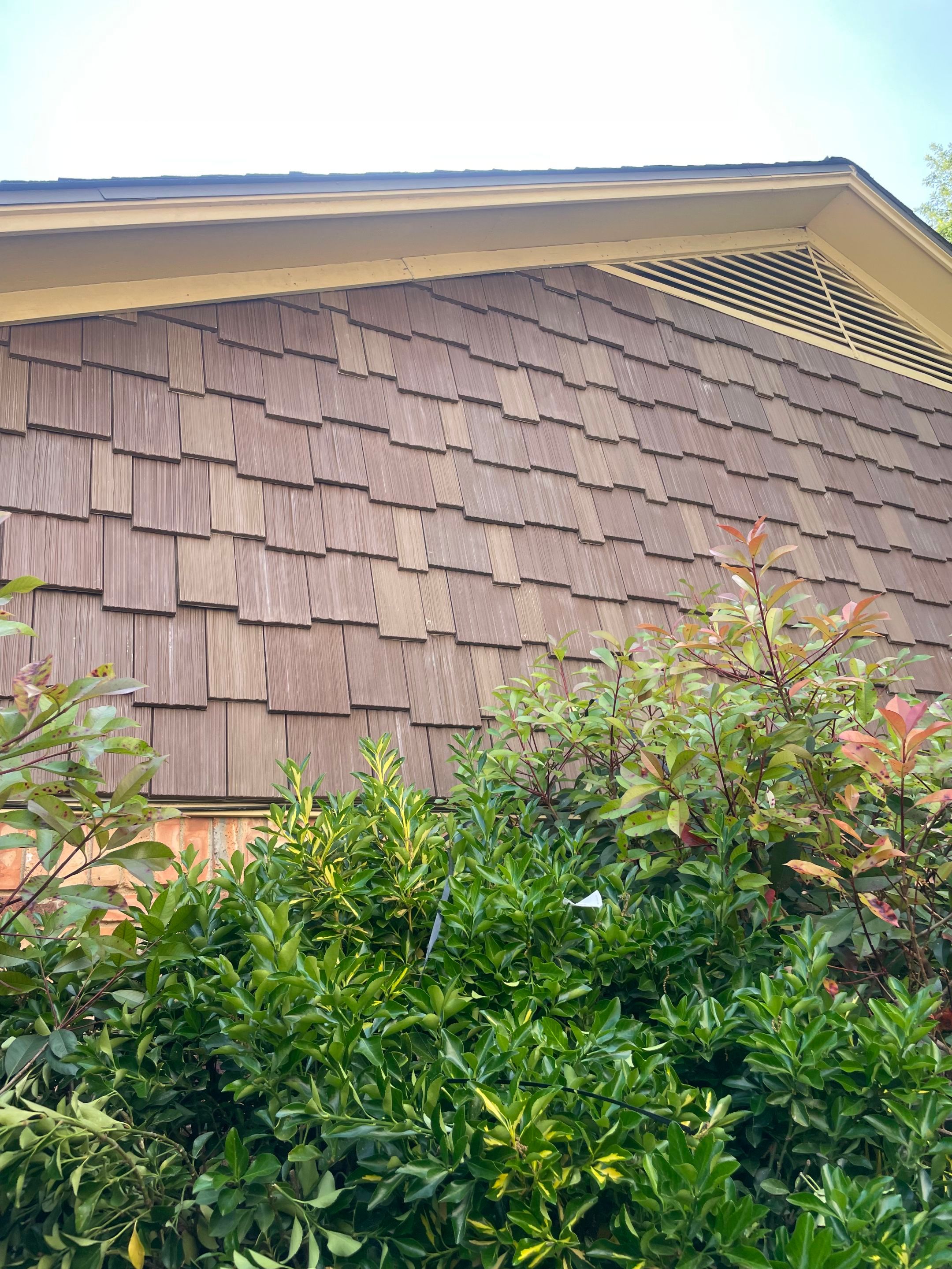 Gable Ends in Lake Highlands - DaVinci Shakes by Bert Roofing Inc