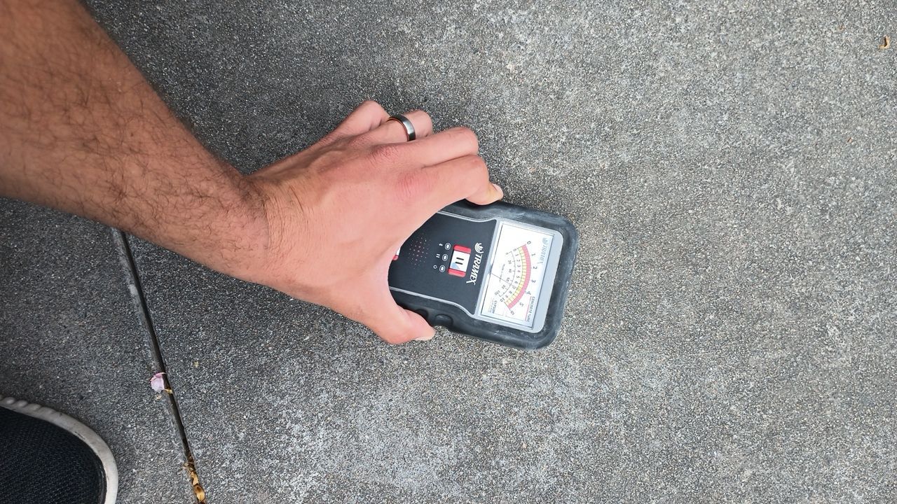 Driveway TransFLOORmation using Greystone 1/8" by Croc Coatings, LLC