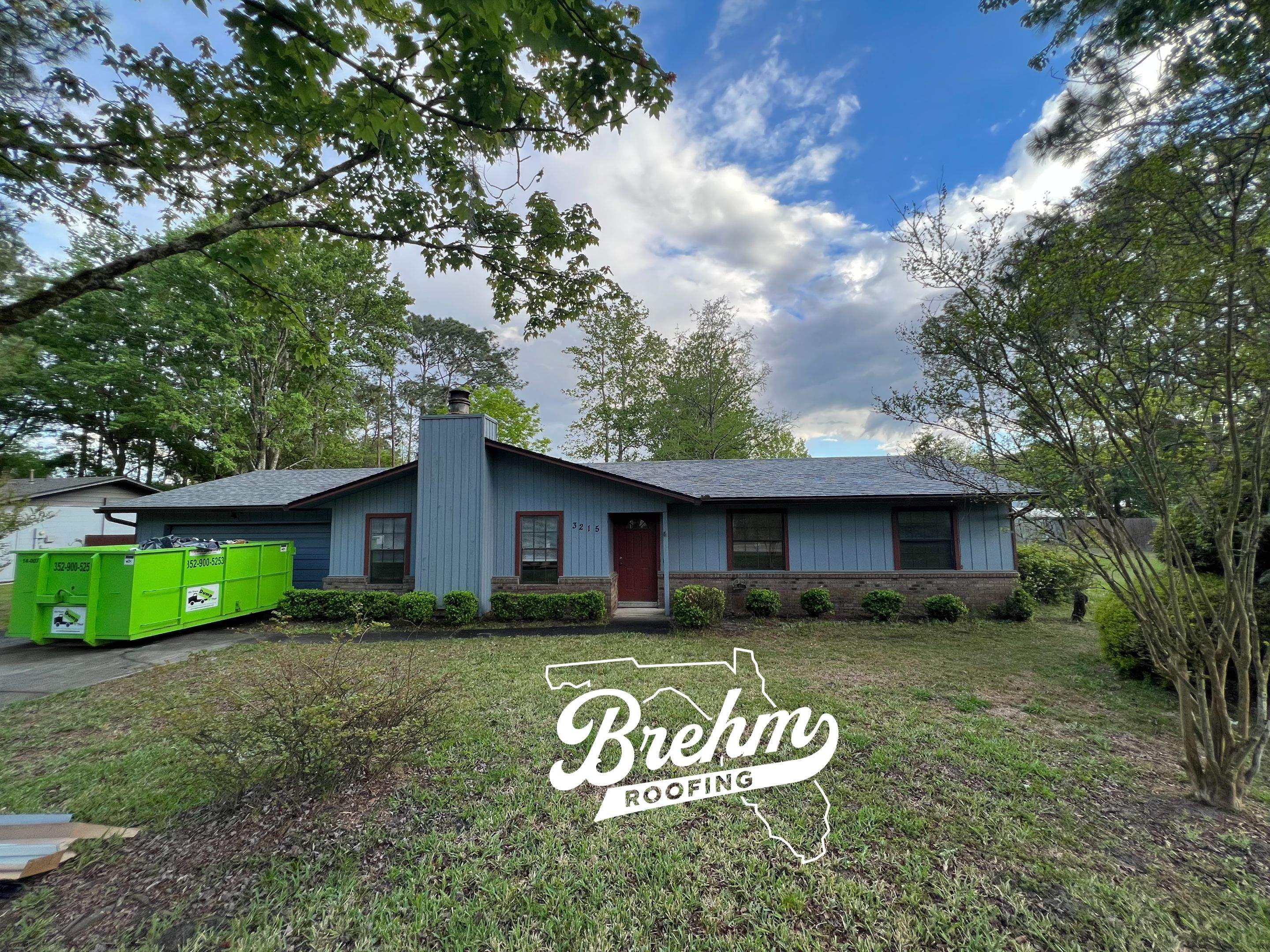 Roof Replacement in Gainesville, Florida by Brehm Roofing