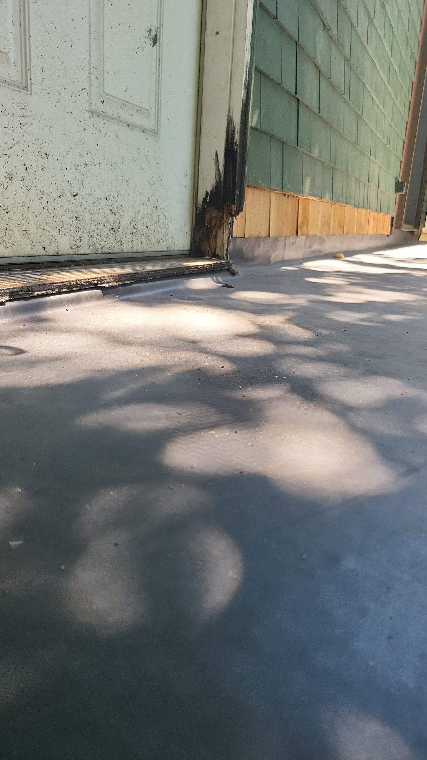 Deck Installation using EPDM substrate by A Plus Exterior